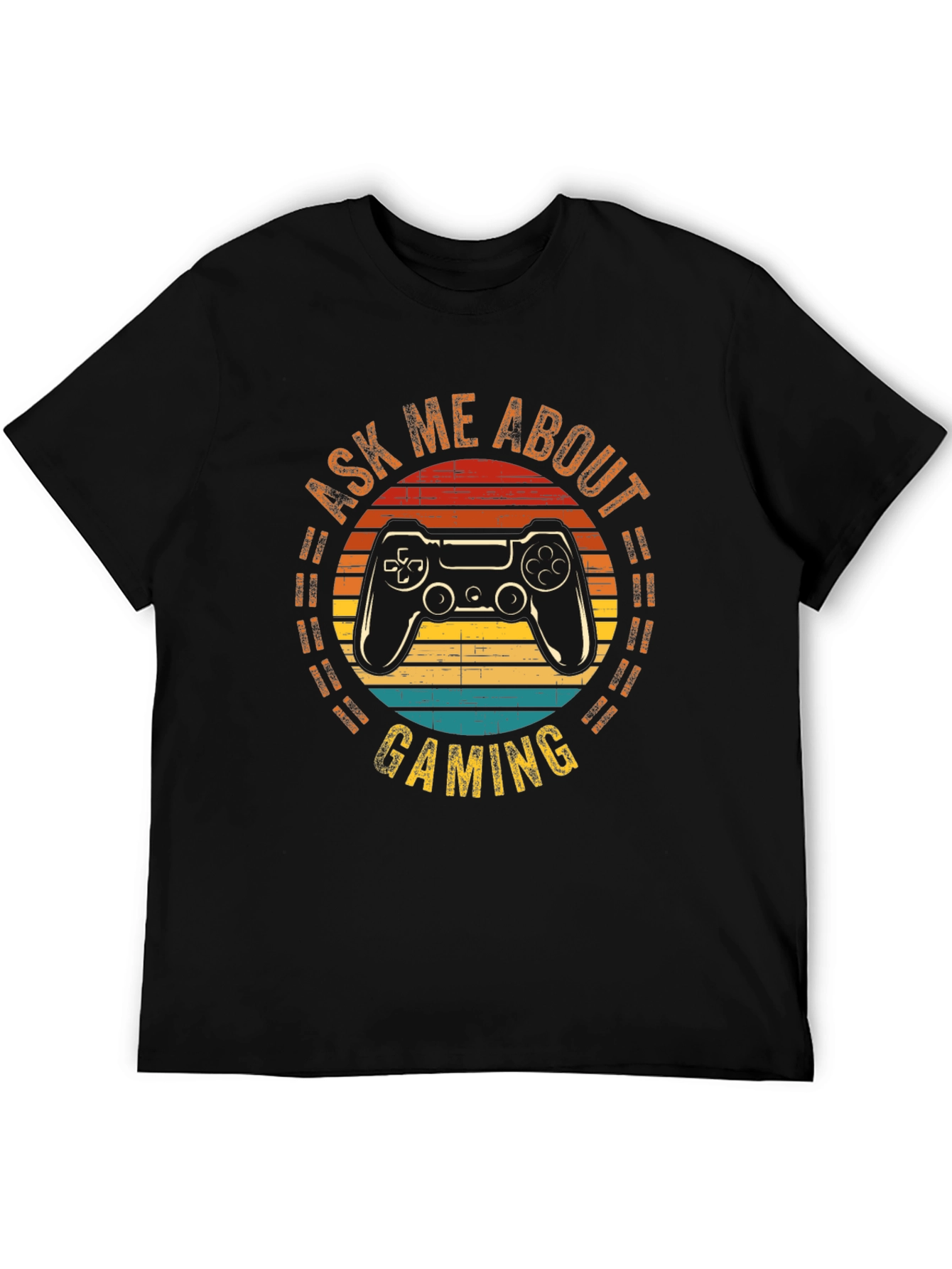 Ask Me About Gaming T-Shirt Controller Design
