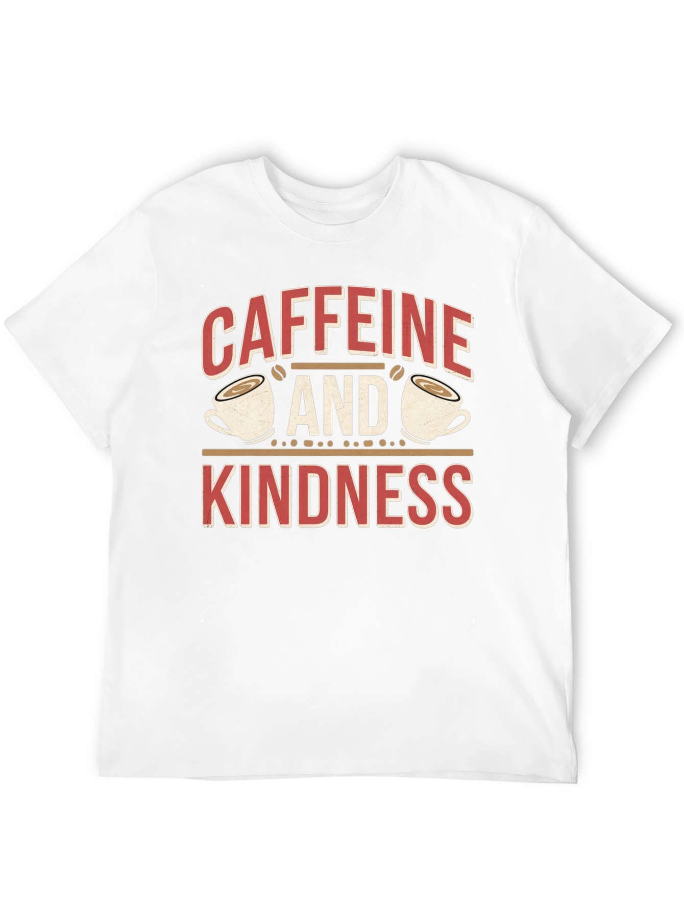 Caffeine and Kindness Graphic Tee