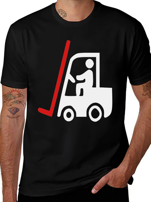 Forklift Operator T-Shirt - Construction Worker Tee