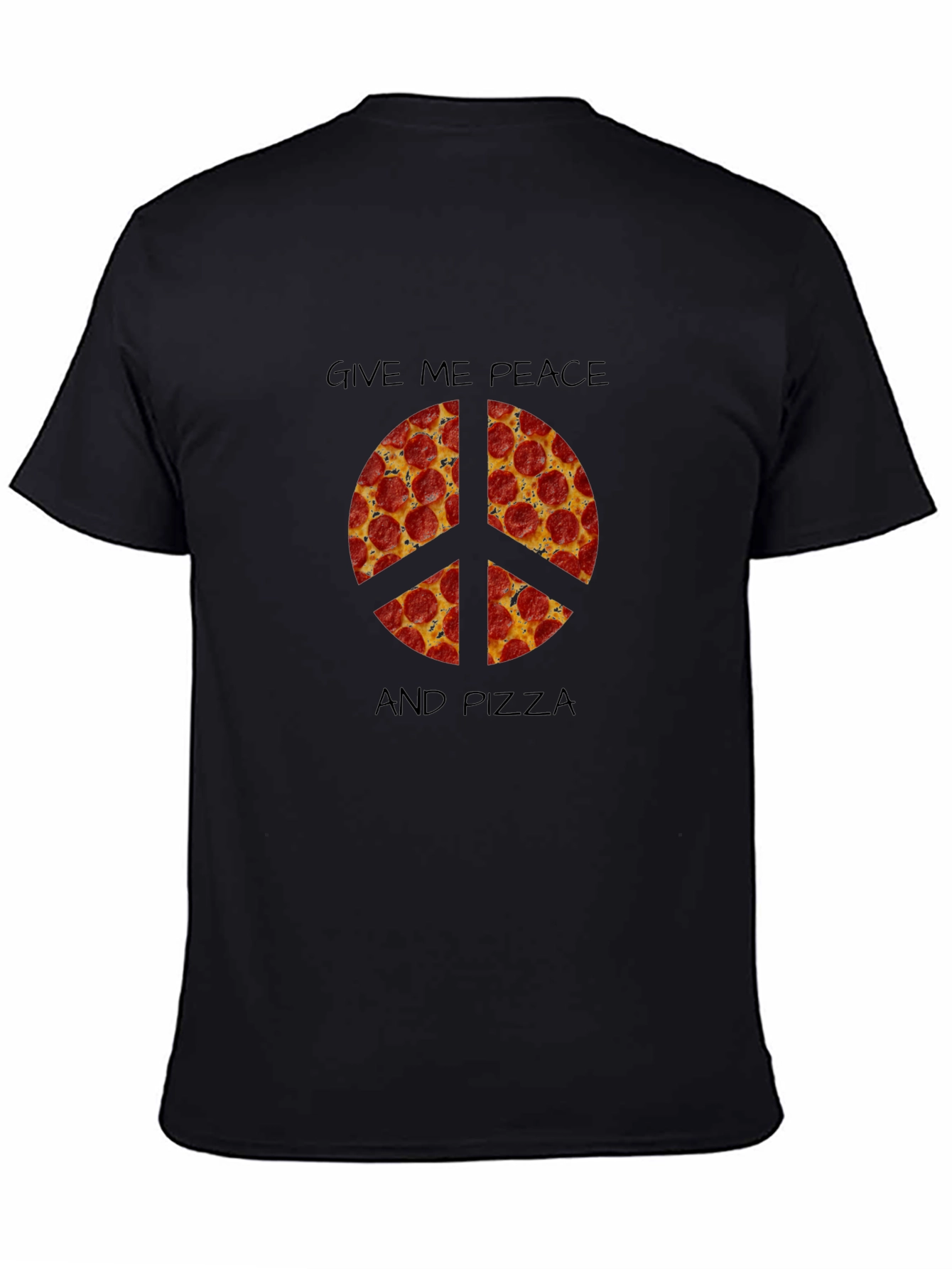 Peace and Pizza Graphic Tee