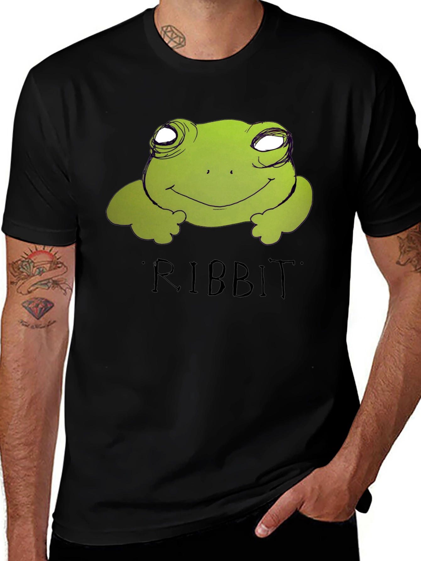 Frog Ribbit T-Shirt - Unique Graphic Tee