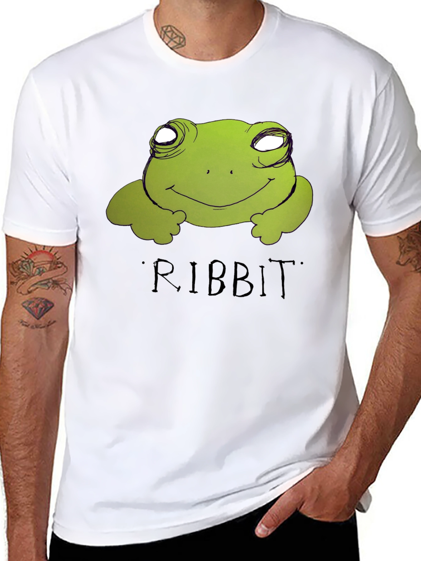 Frog Ribbit T-Shirt - Unique Graphic Tee