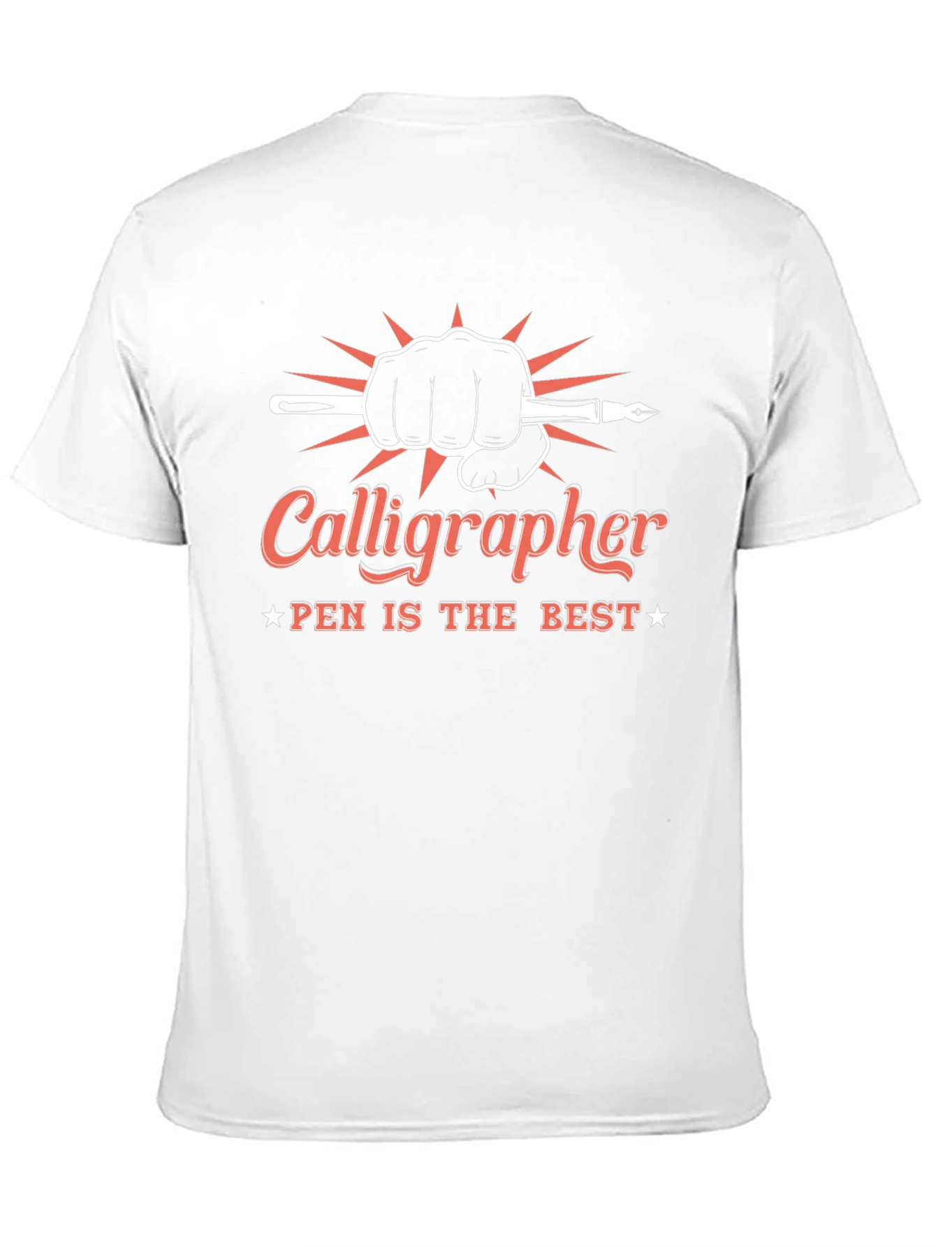 Calligrapher Pen Best Black Graphic T-Shirt