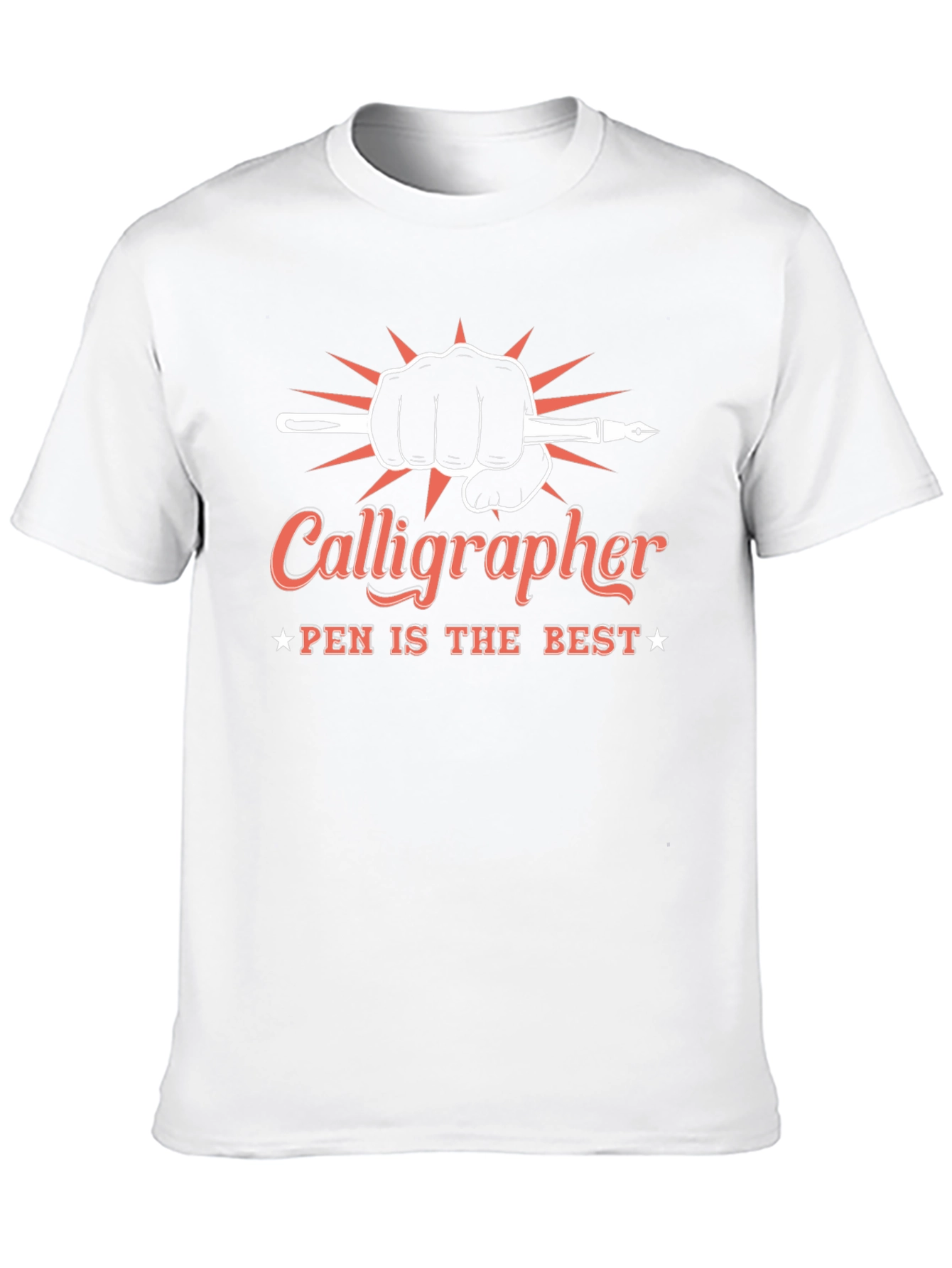 Calligrapher Pen Best Black Graphic T-Shirt