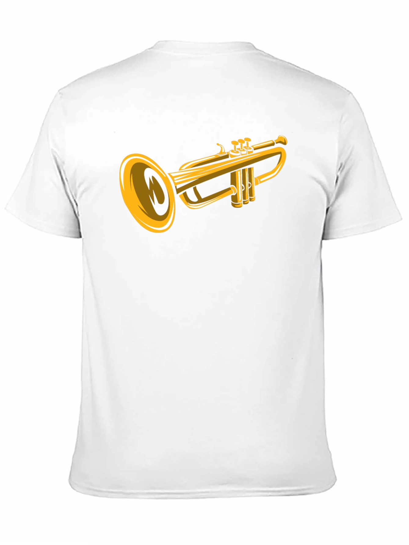 Trumpet Graphic T-Shirt - Musical Instrument Tee