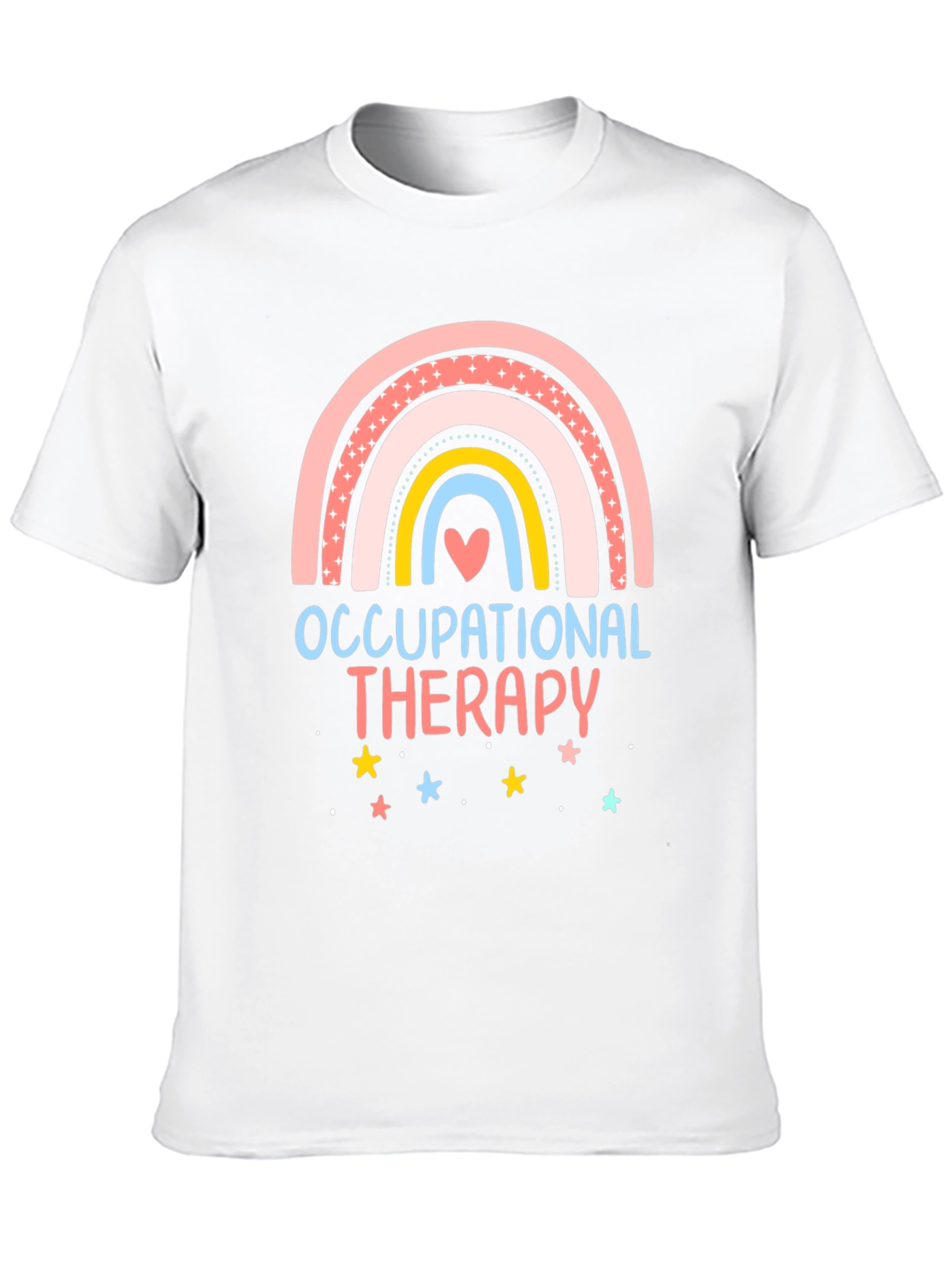 Occupational Therapy Rainbow Graphic Tee
