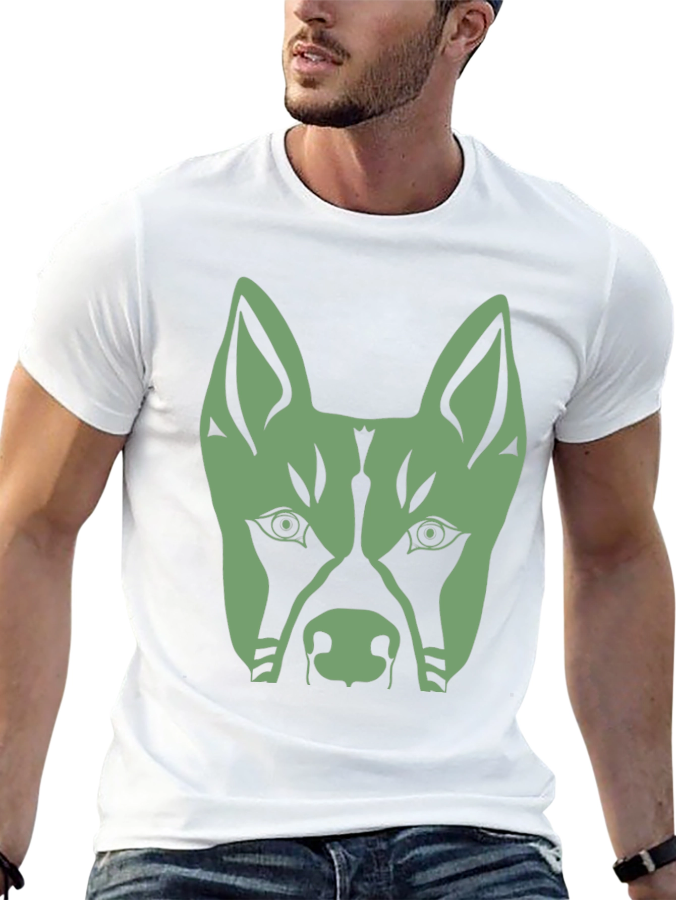 Dog Graphic Tee - Cool Canine Design