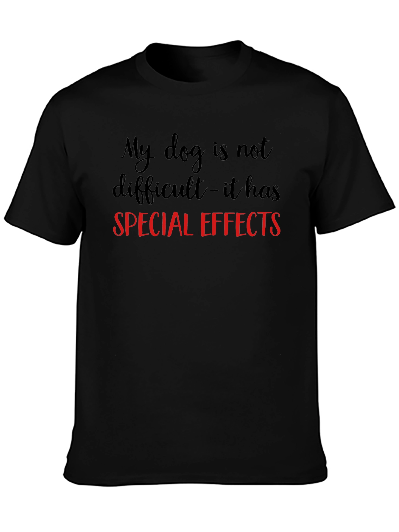 Funny Dog Special Effects T-Shirt