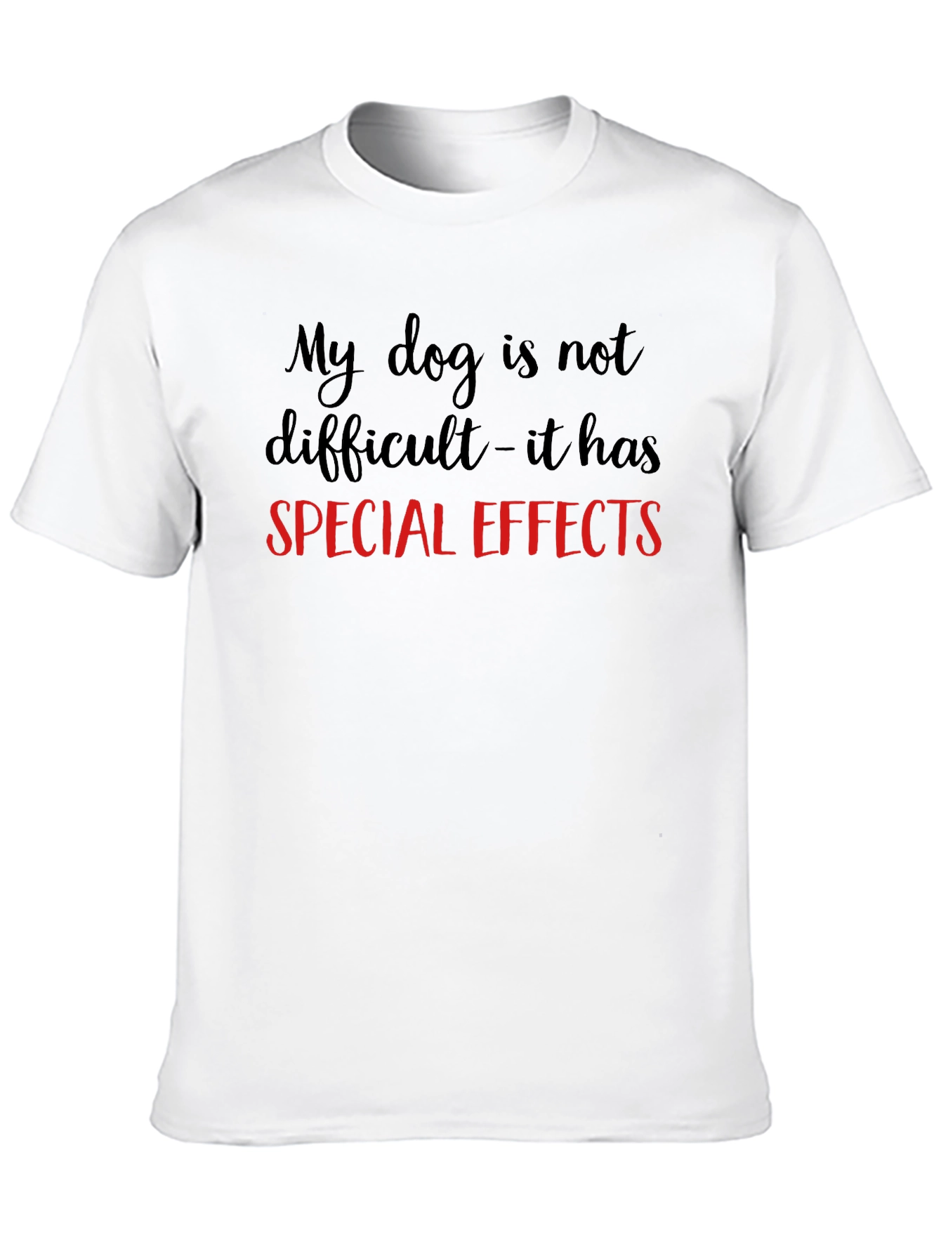 Funny Dog Special Effects T-Shirt