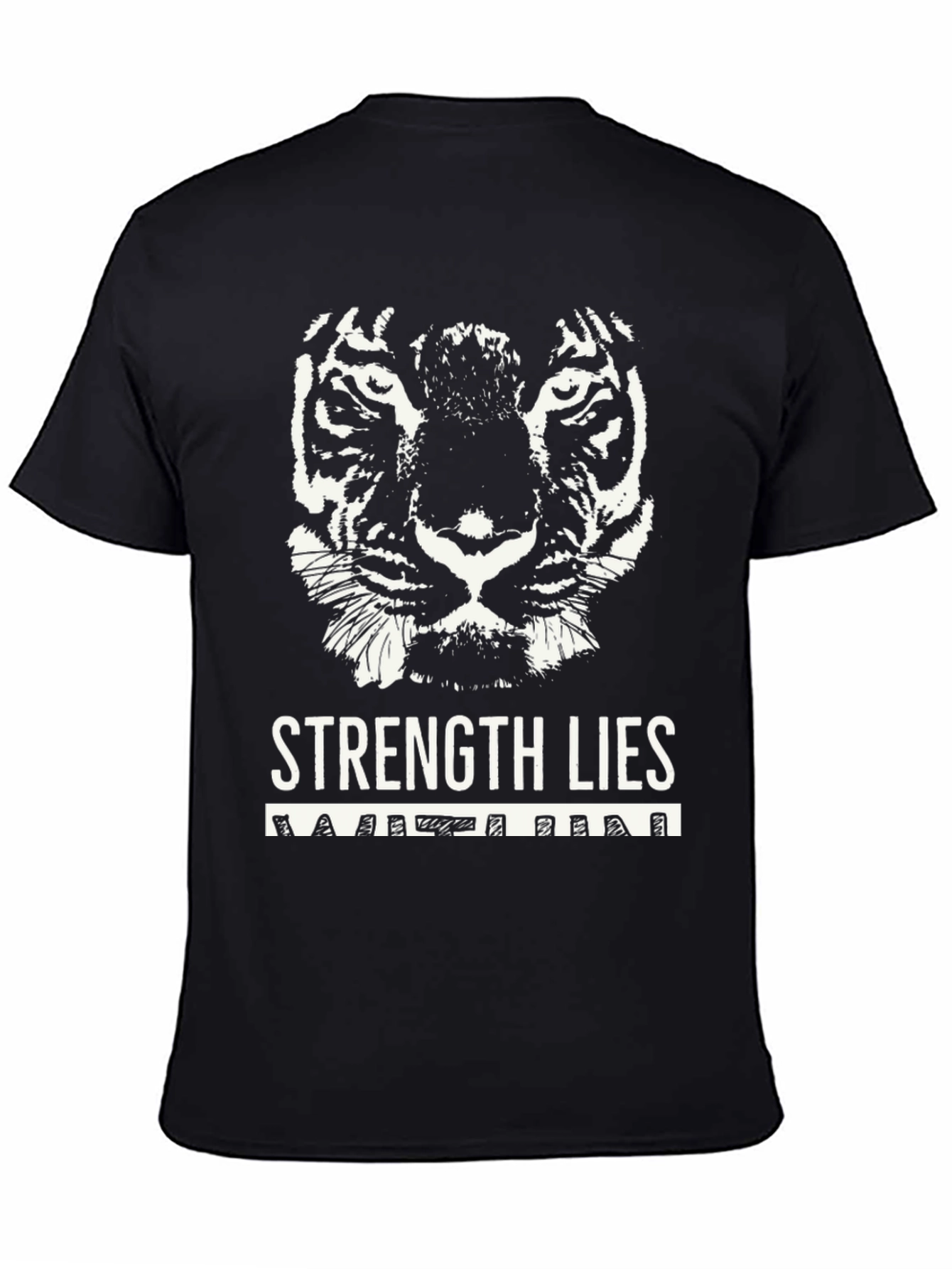 Strength Within Tiger Graphic Tee
