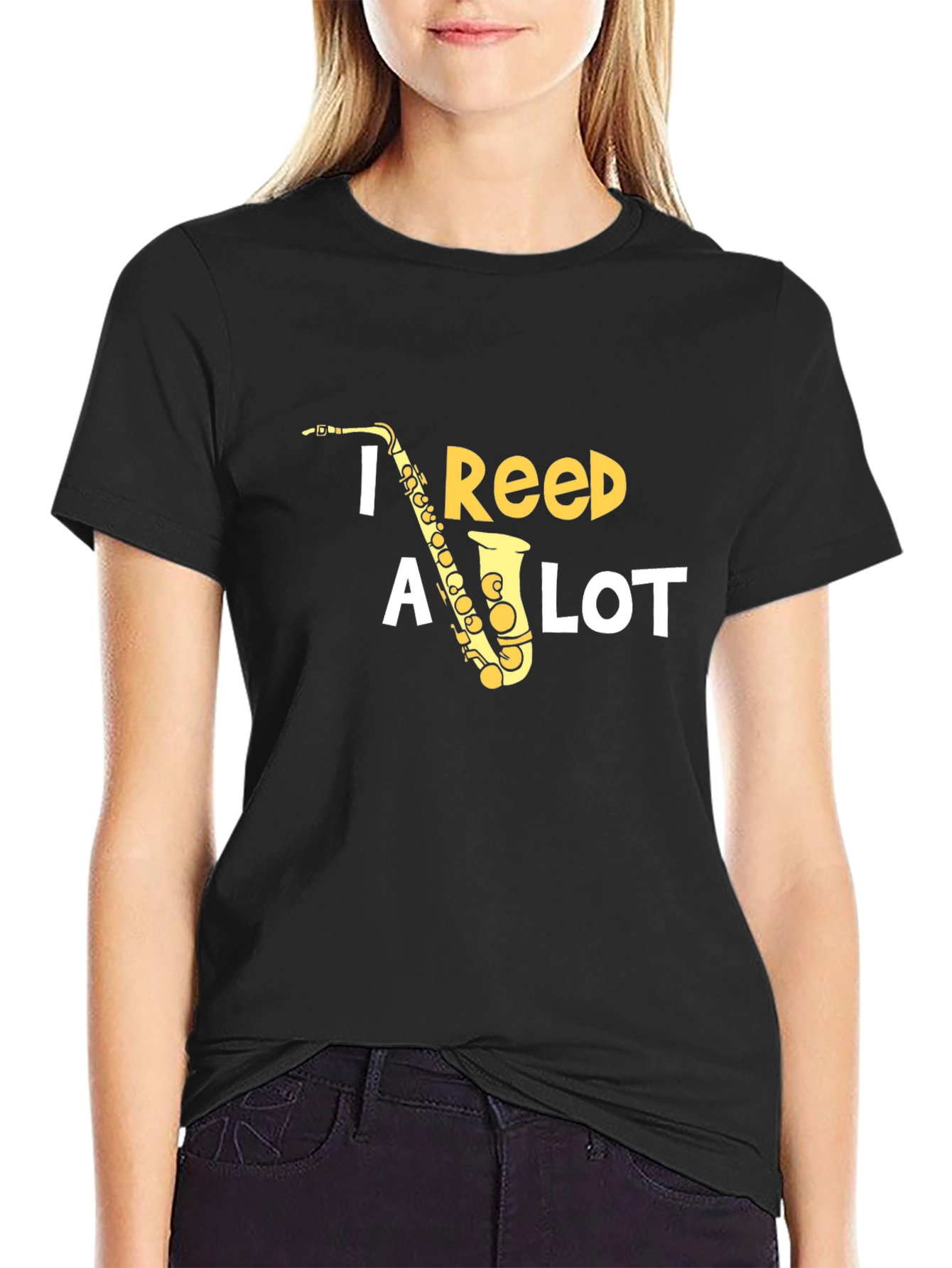 I Reed A Lot Saxophone Music T-Shirt