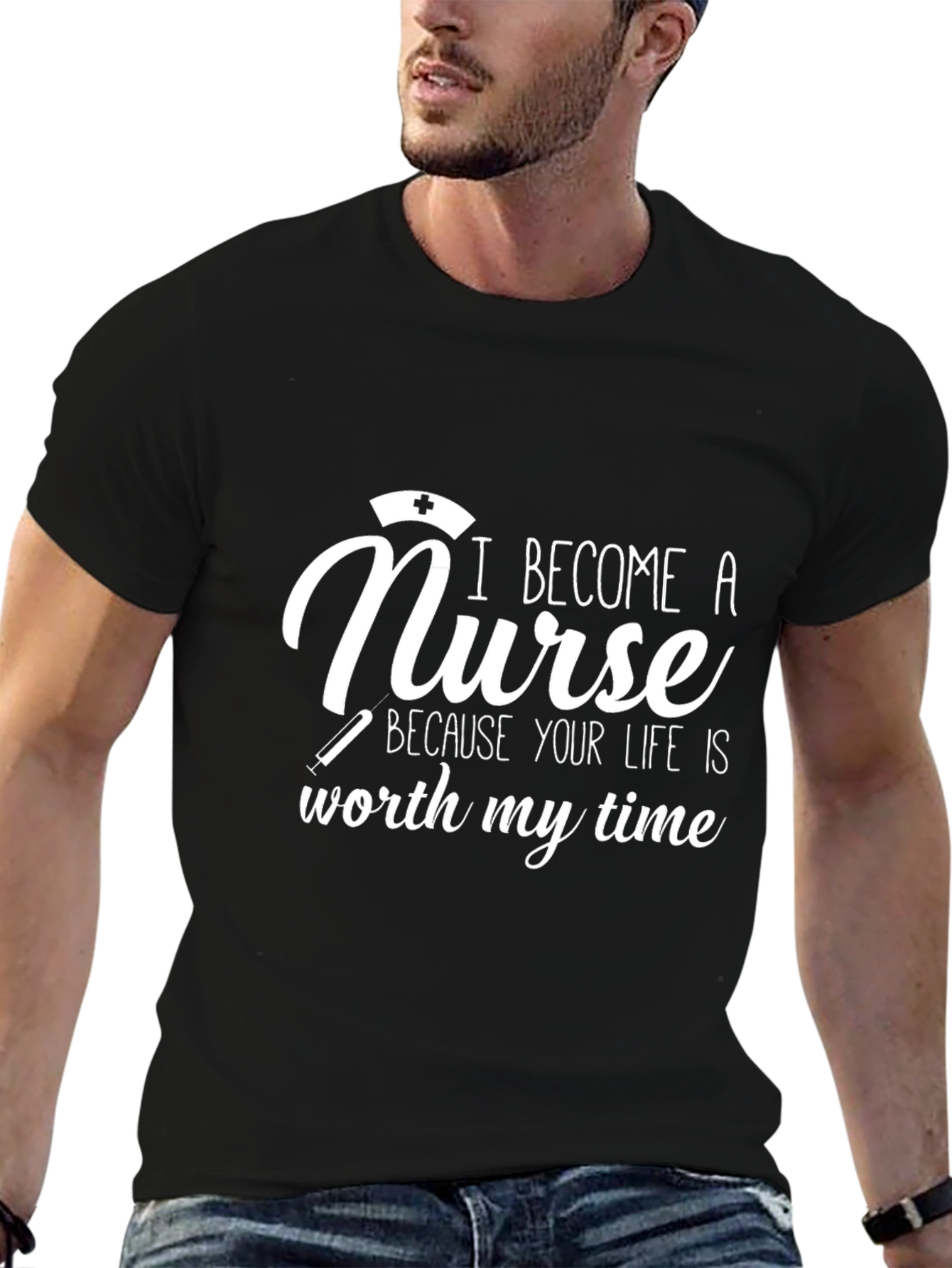 Nurse Graphic Tee: Worth My Time