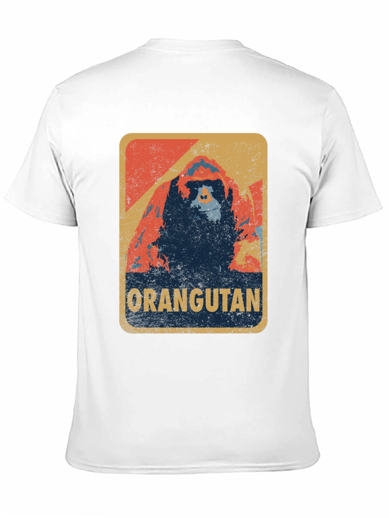 Orangutan Graphic T-Shirt - Retro Style Tee