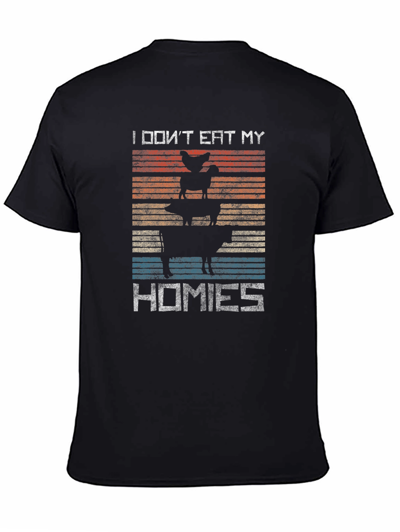Vegan T-Shirt - I Dont Eat My Homies