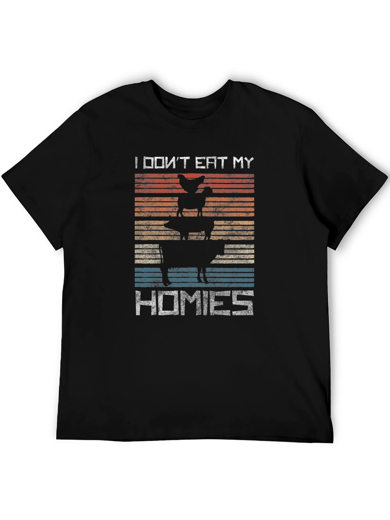 Vegan T-Shirt - I Dont Eat My Homies