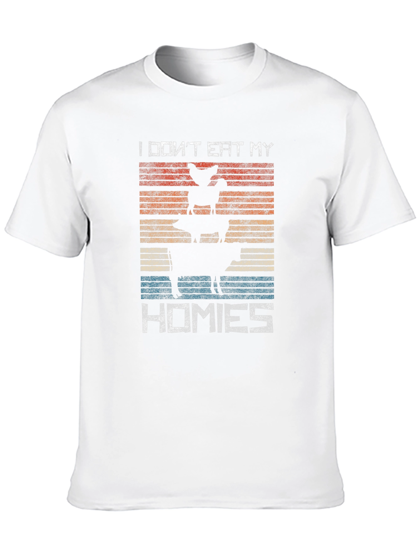 Vegan T-Shirt - I Dont Eat My Homies