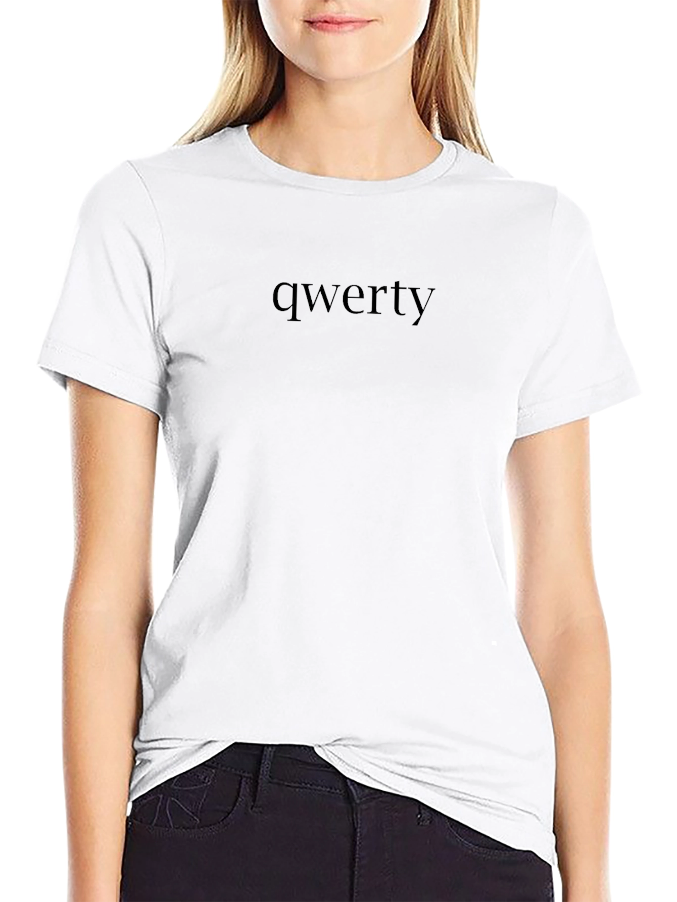 QWERTY T-Shirt - Classic Crew Neck - Everyday Wear