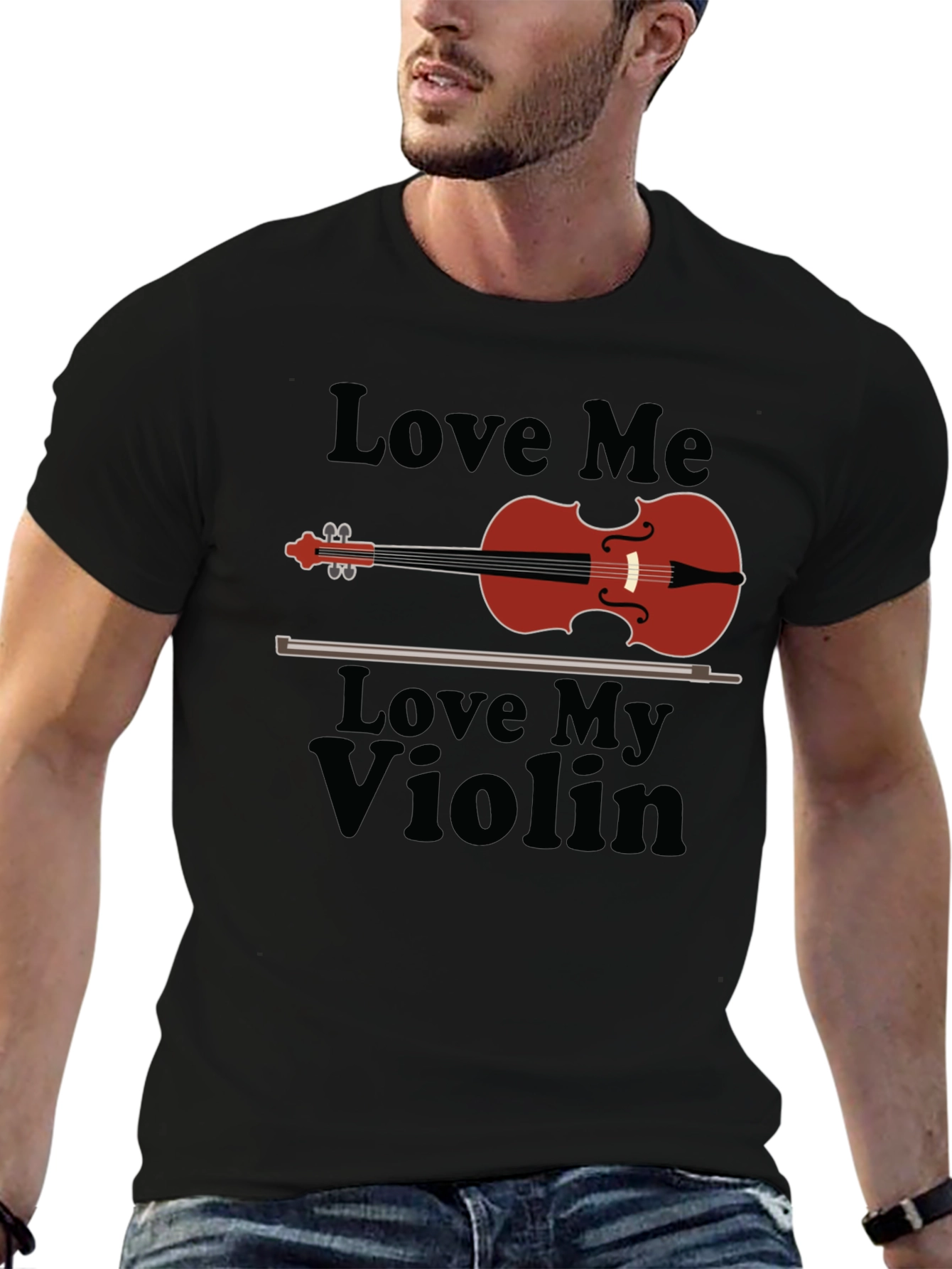 Love Me Love My Violin T-Shirt