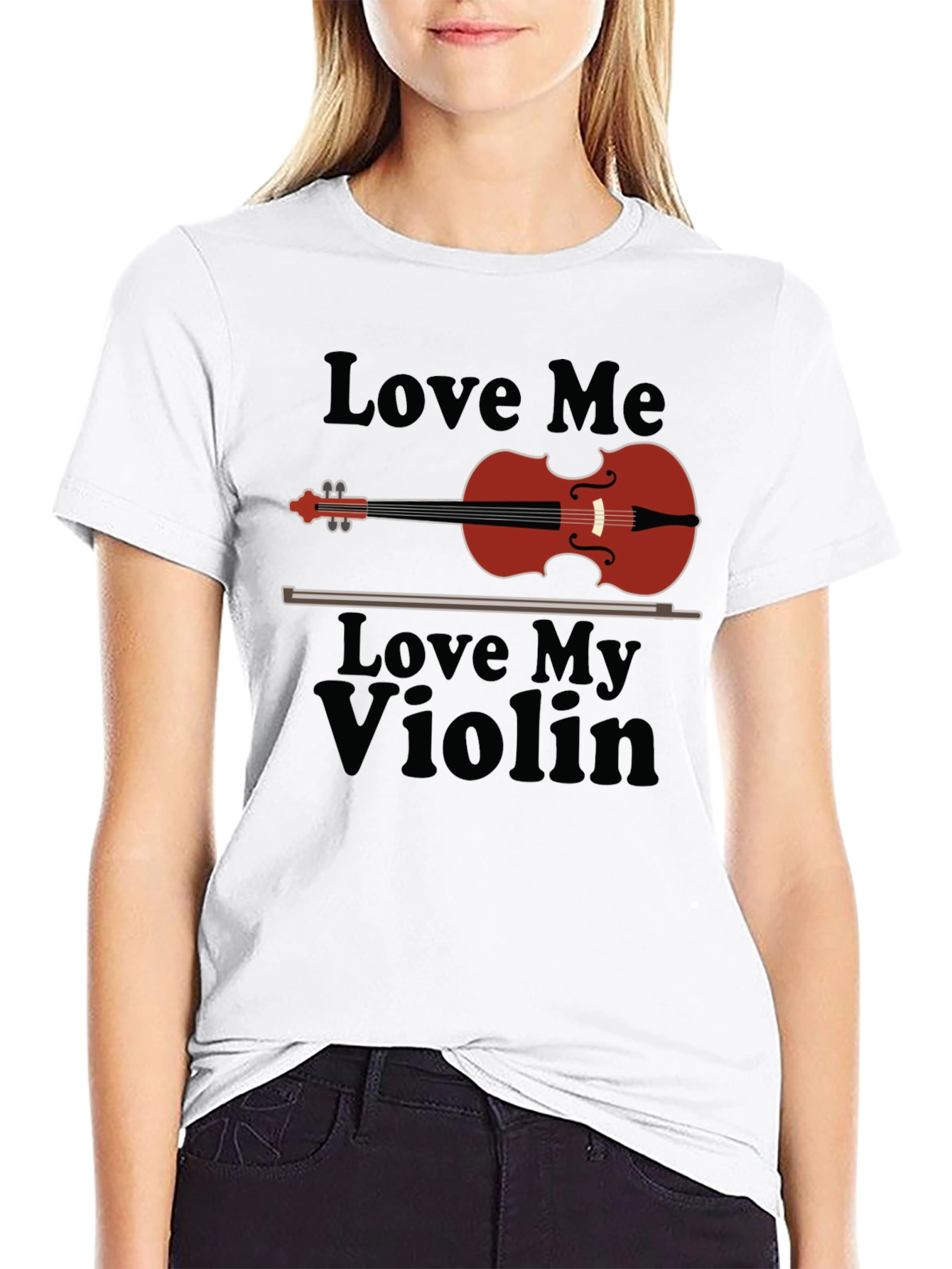 Love Me Love My Violin T-Shirt