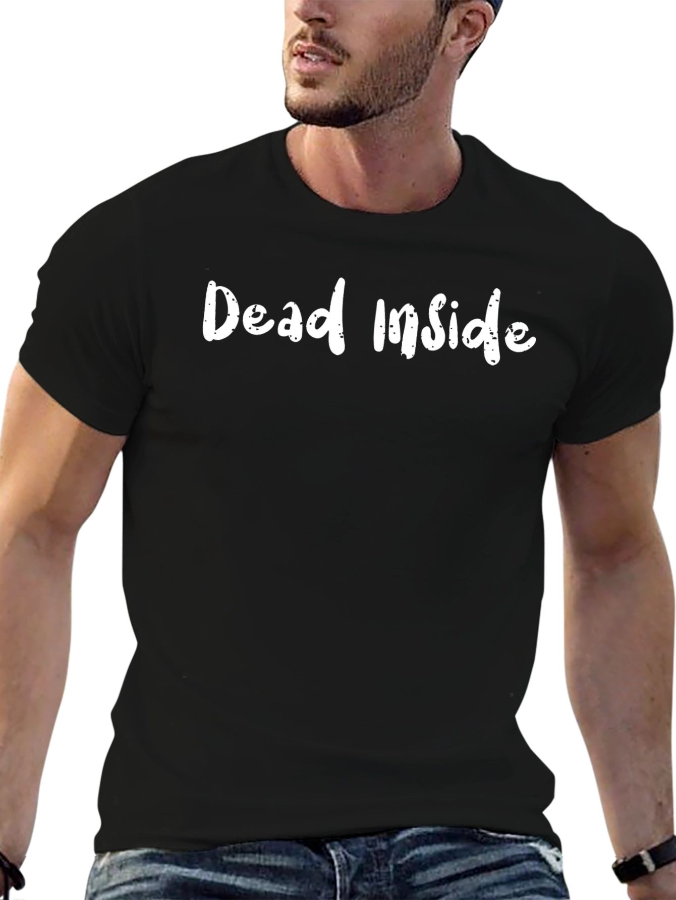 Dead Inside Graphic Tee - Black T-Shirt