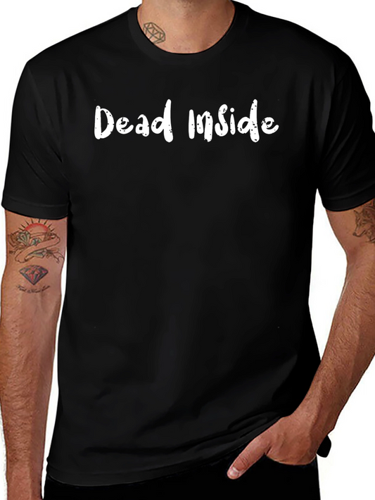 Dead Inside Graphic Tee - Black T-Shirt
