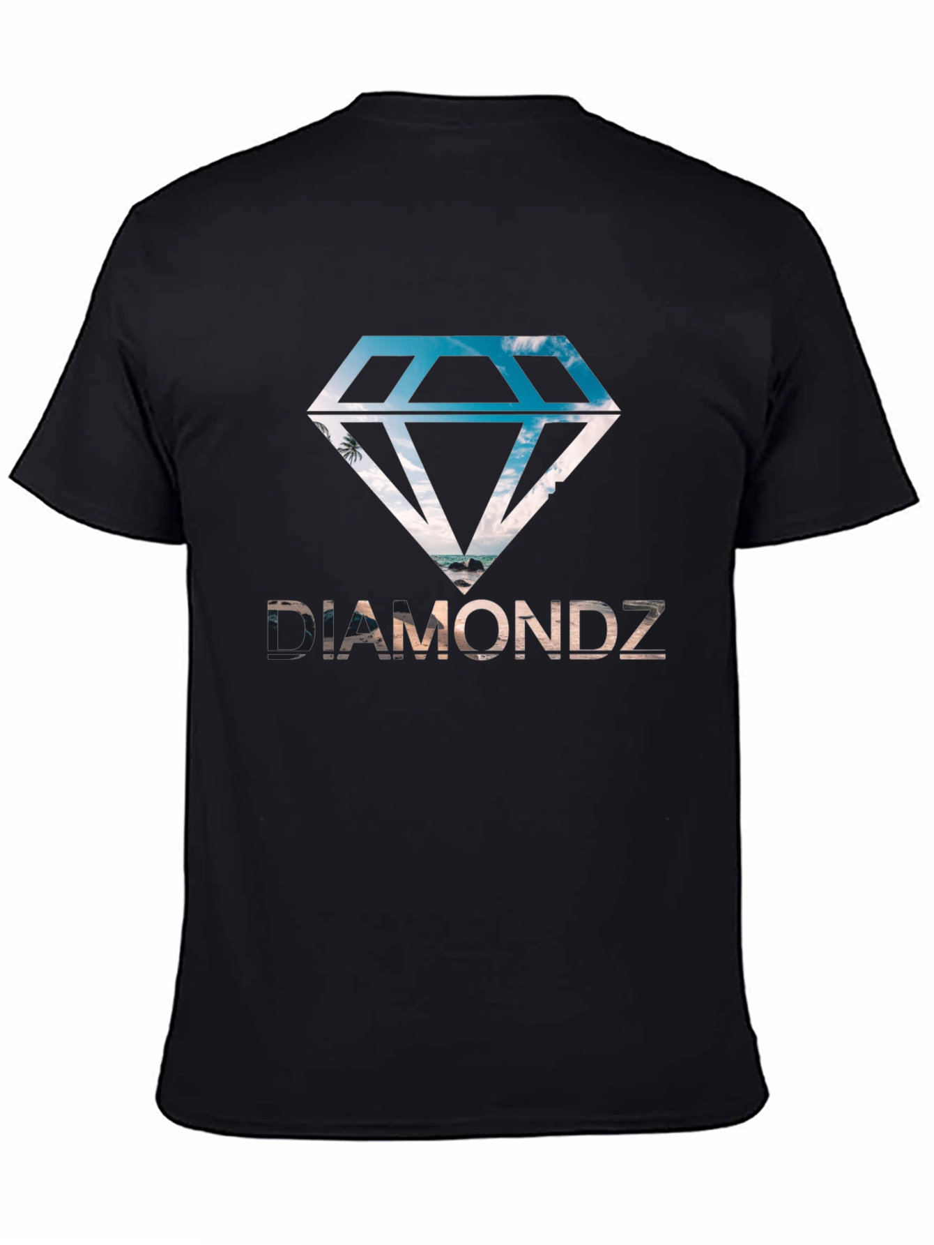 Diamondz Graphic Tee - Beach Vibes T-Shirt