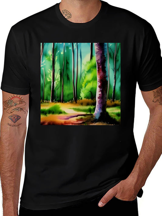 Forest Watercolor Graphic Tee