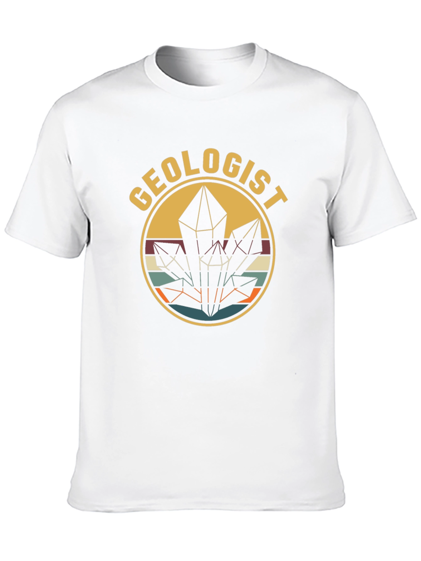 Geologist Crystal Design T-Shirt