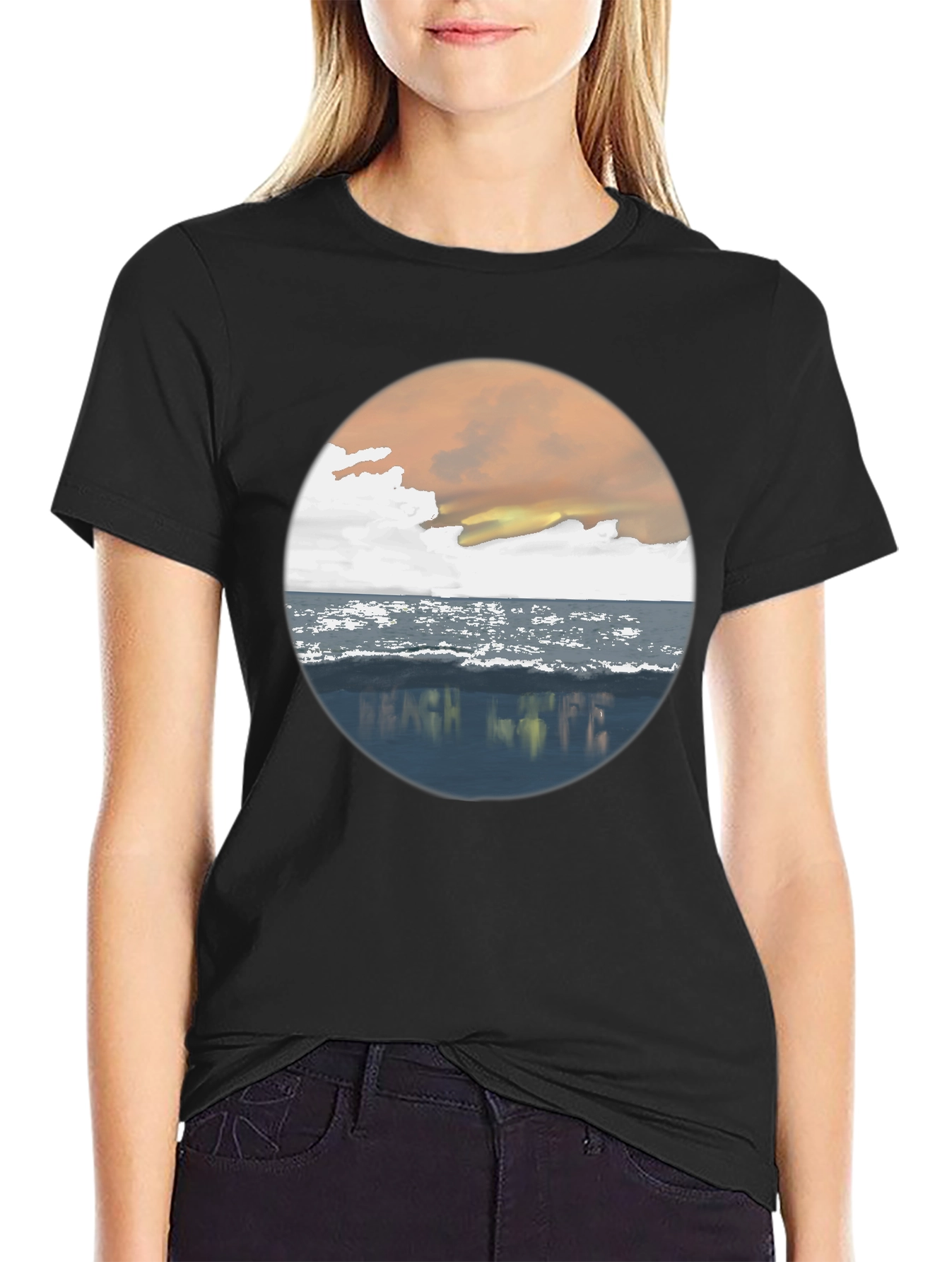 Beach Life Graphic Tee - Coastal Vibes