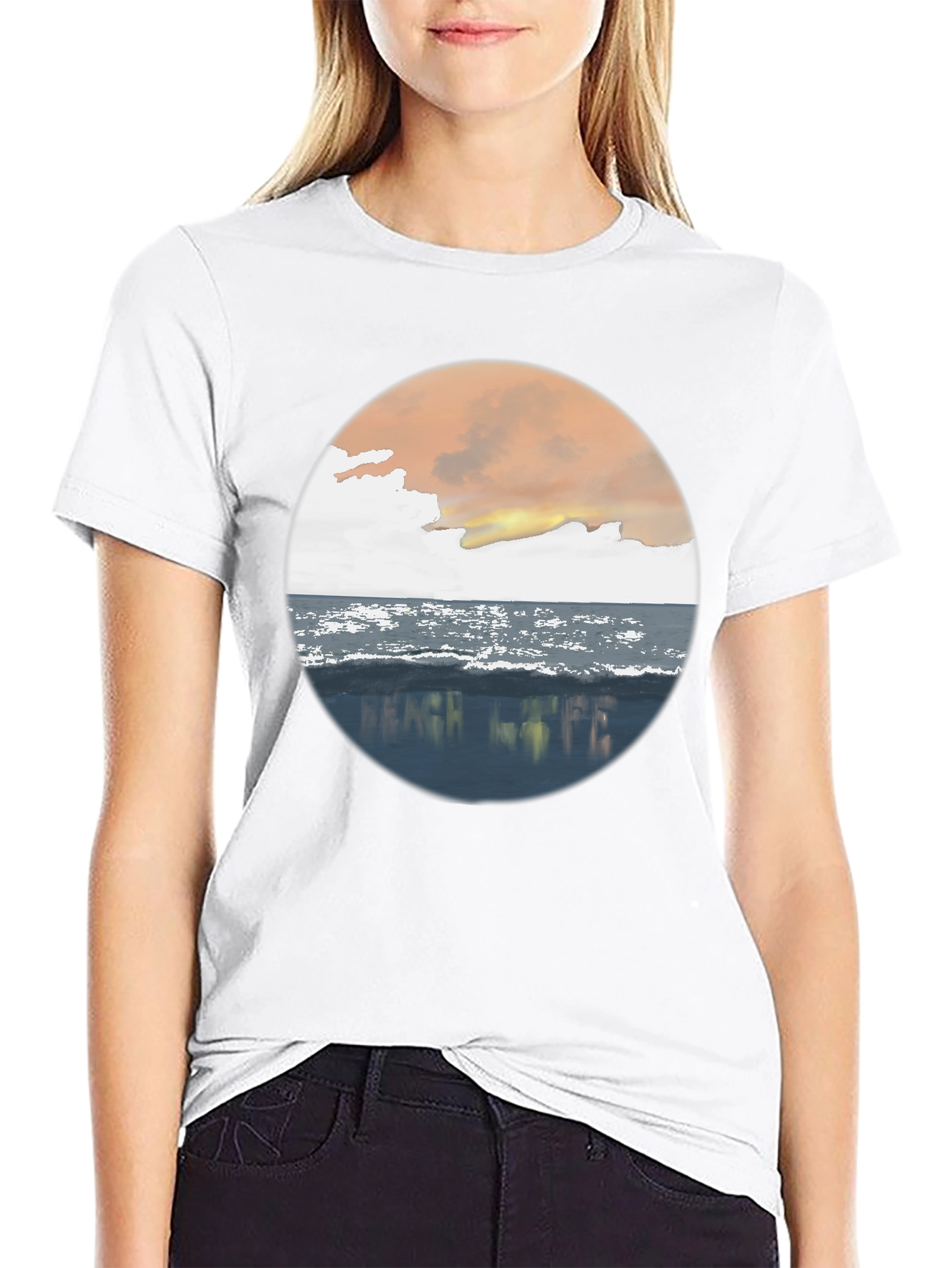 Beach Life Graphic Tee - Coastal Vibes