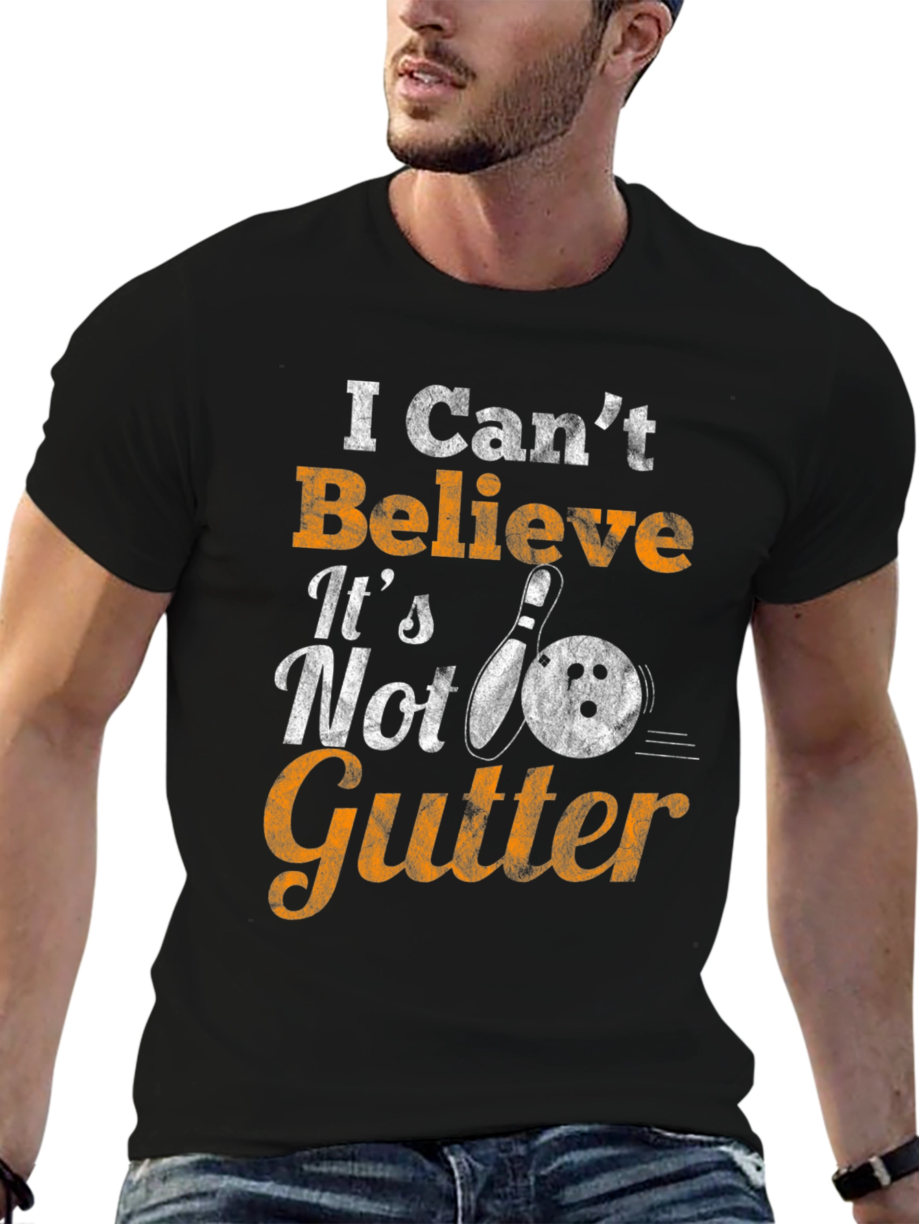 Bowling T-Shirt - I Cant Believe Its Not Gutter