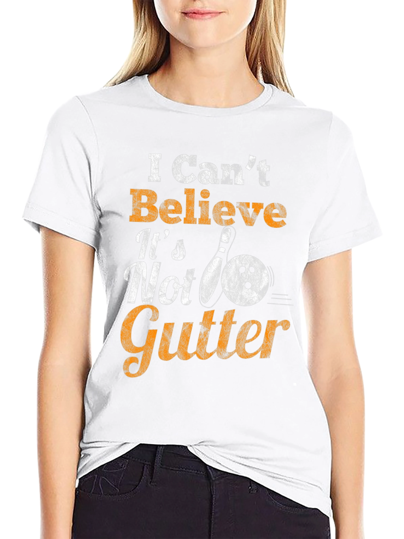 Bowling T-Shirt - I Cant Believe Its Not Gutter