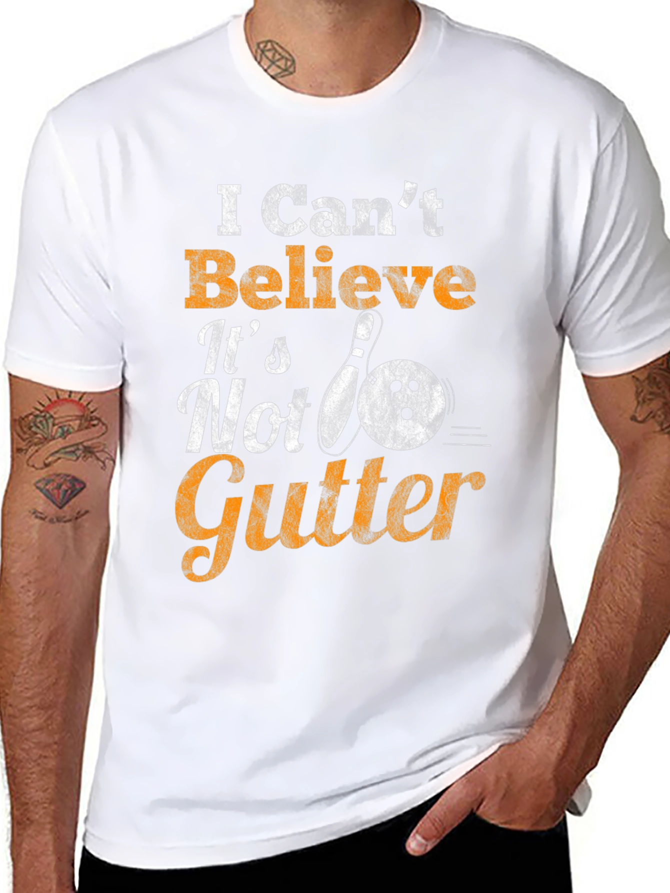 Bowling T-Shirt - I Cant Believe Its Not Gutter