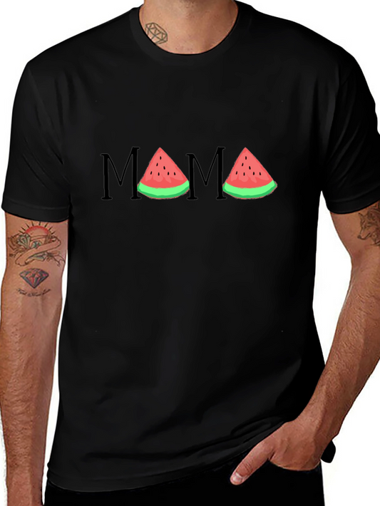 Mama Watermelon Graphic T-Shirt
