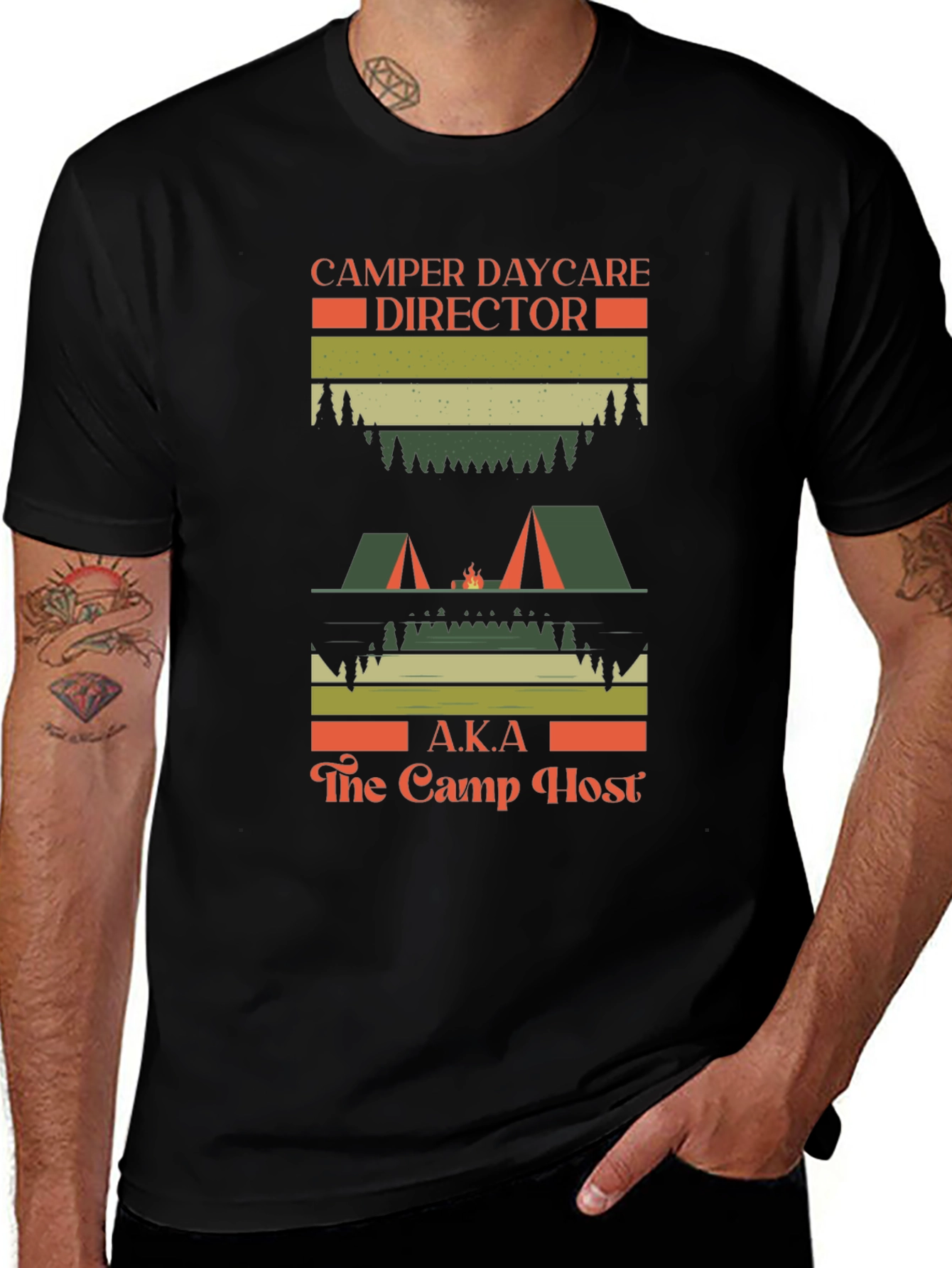 Camper Daycare Director T-Shirt
