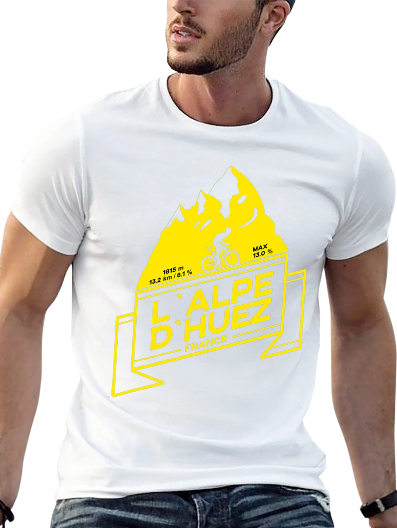 Alpe DHuez France Cycling T-Shirt
