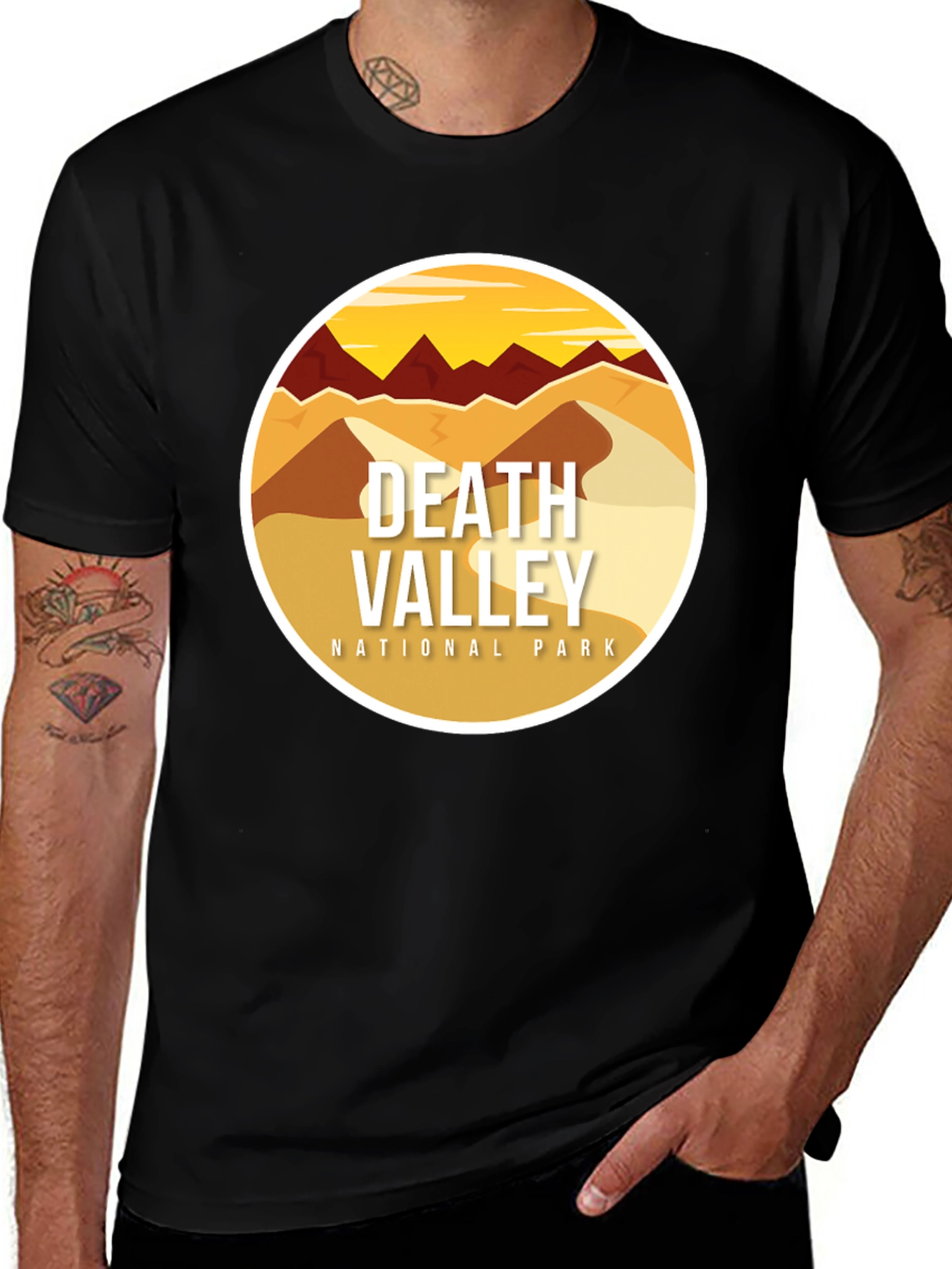 Death Valley National Park Graphic Tee - Desert Adventure