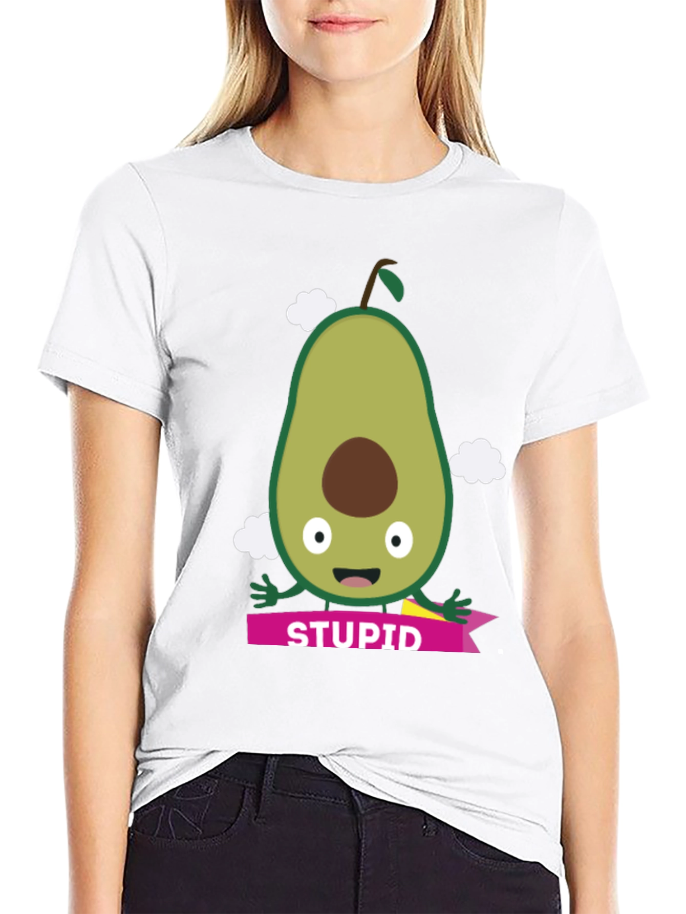 Funny Avocado Stupid T-Shirt