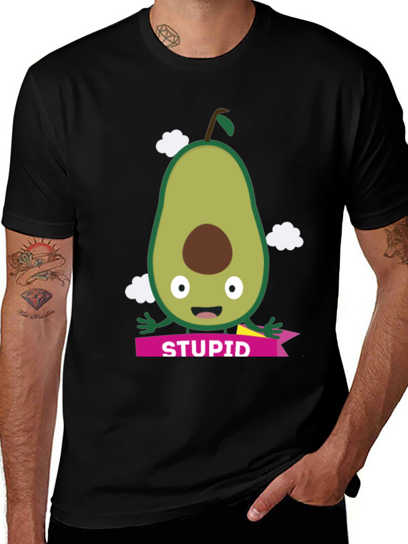 Funny Avocado Stupid T-Shirt