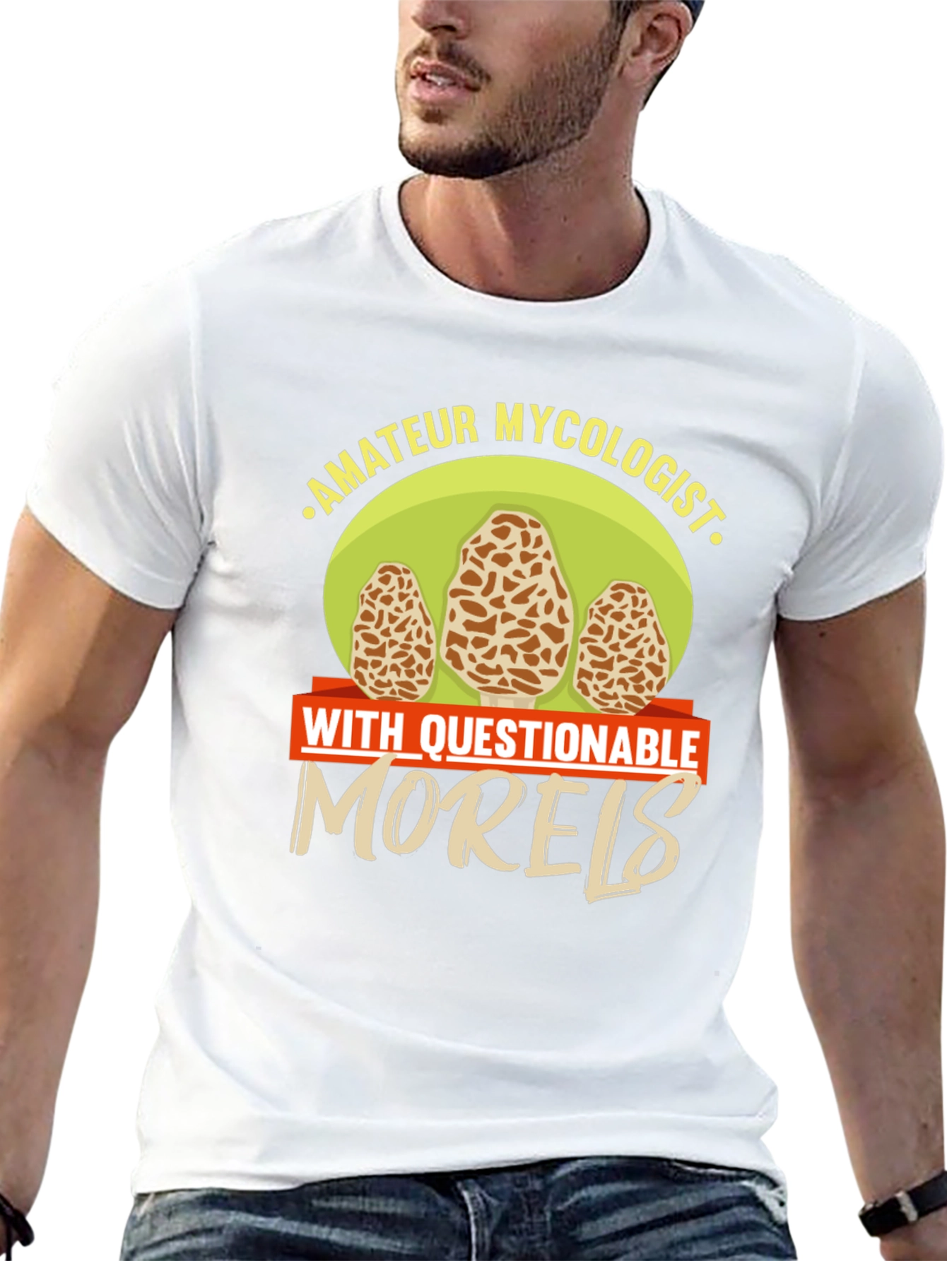 Amateur Mycologist Morels Funny T-Shirt