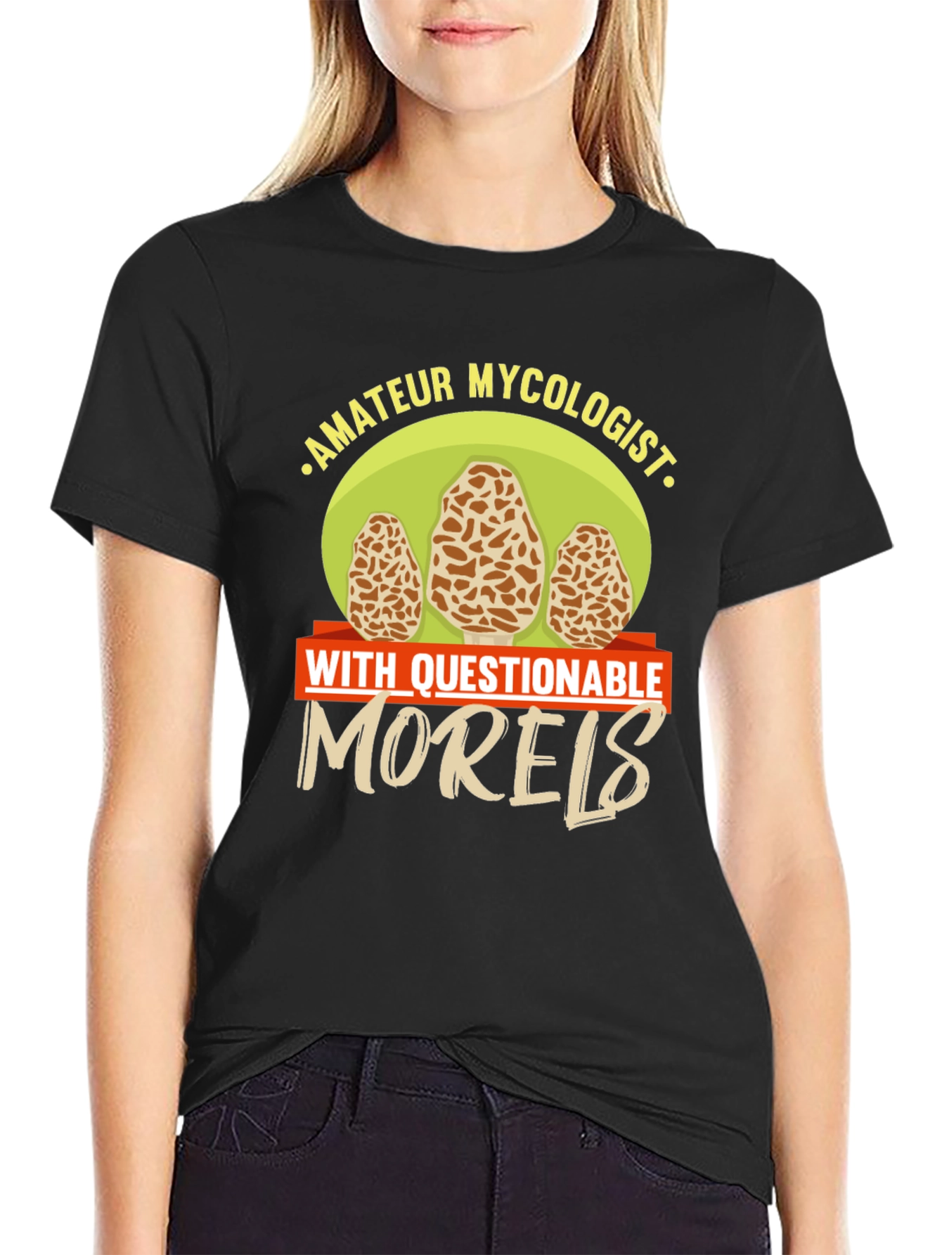 Amateur Mycologist Morels Funny T-Shirt