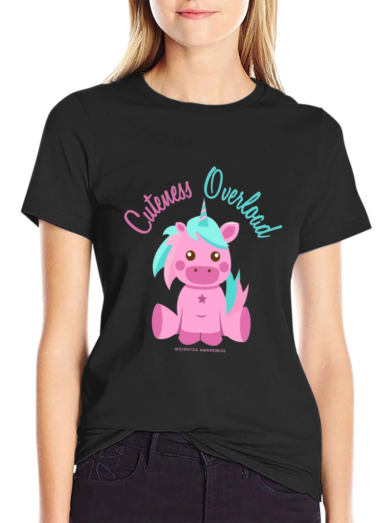 Cuteness Overload Unicorn Graphic Tee