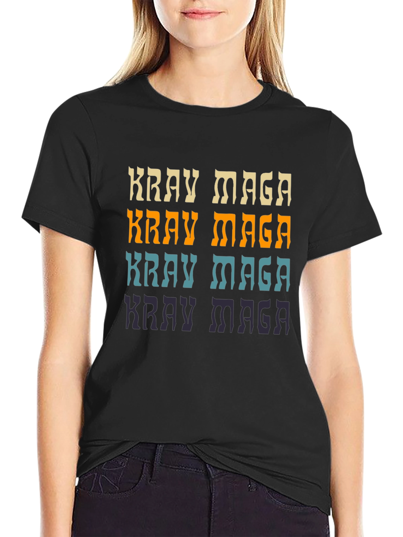 Krav Maga Retro T-Shirt