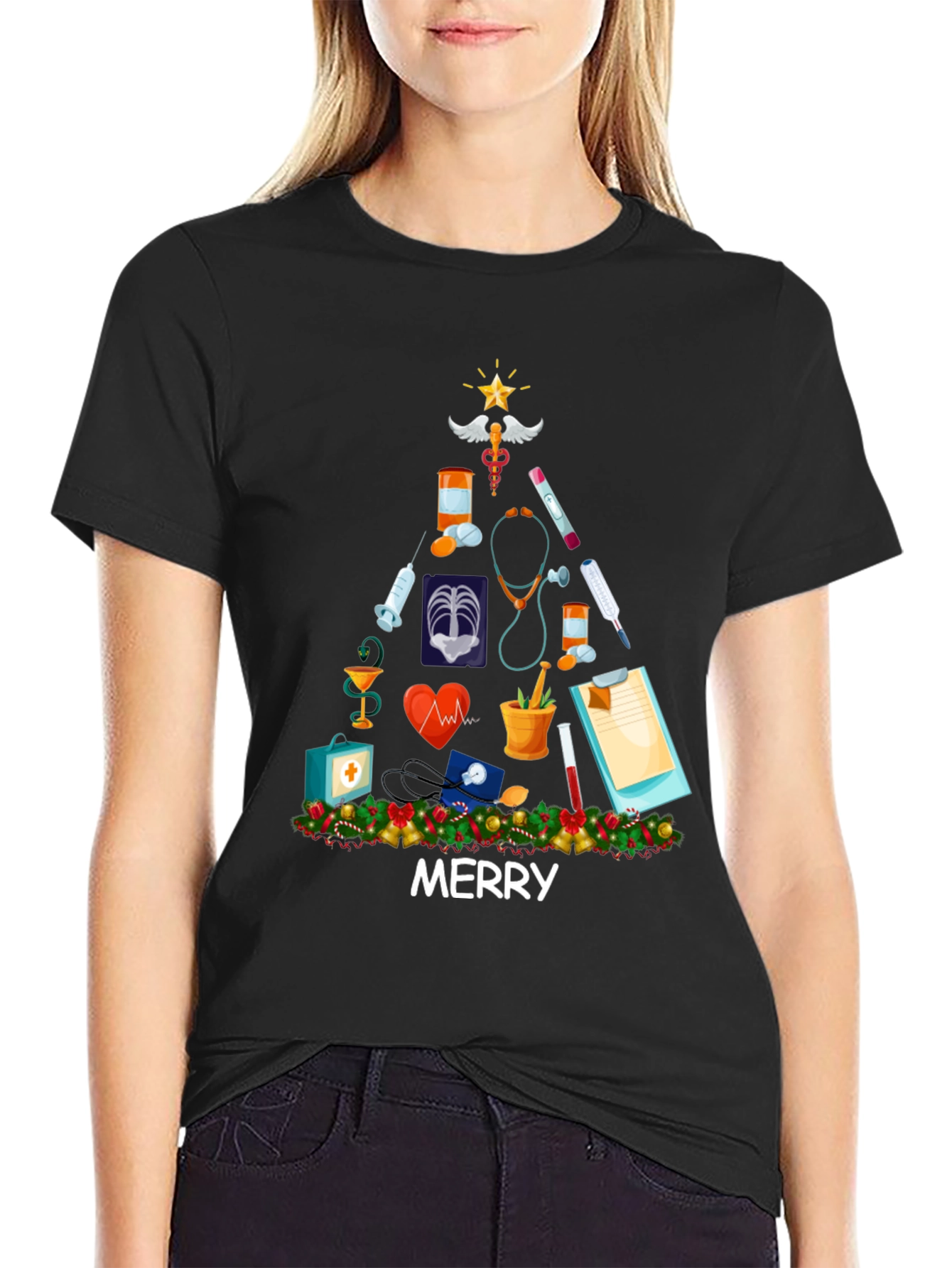 Merry Christmas Medical T-Shirt