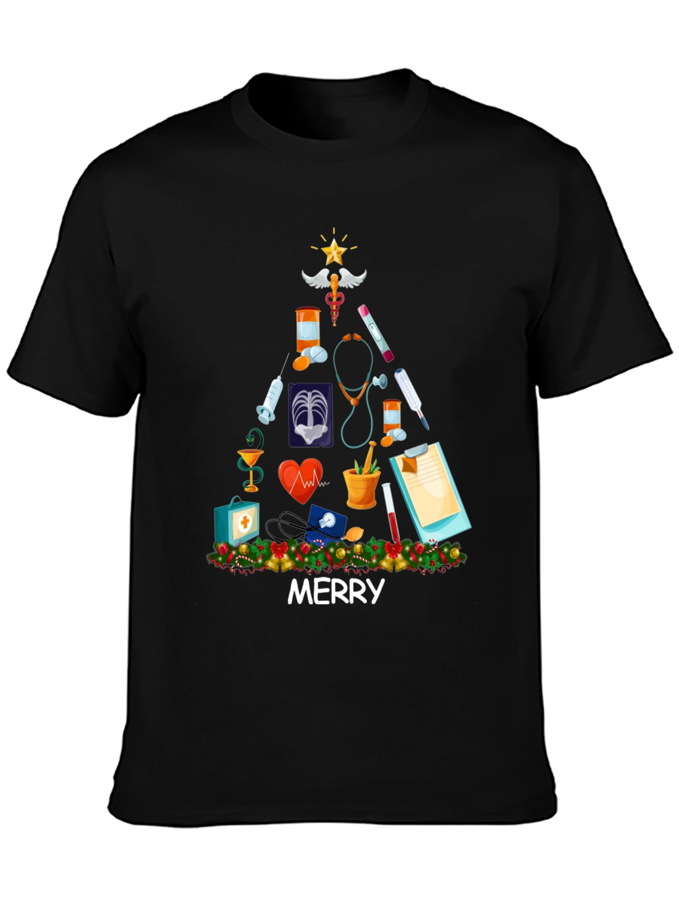 Merry Christmas Medical T-Shirt