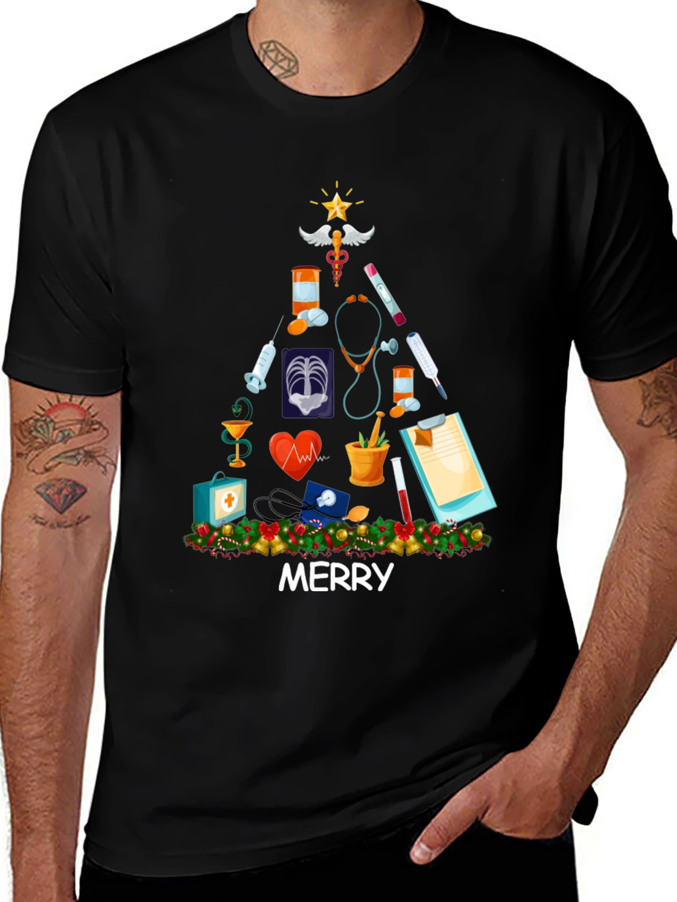 Merry Christmas Medical T-Shirt
