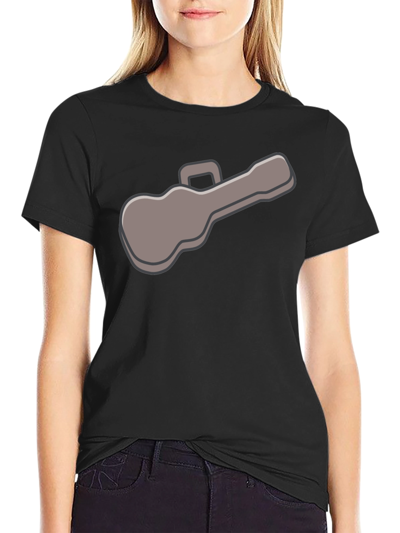 Guitar Case Graphic Tee - Music Lovers Apparel
