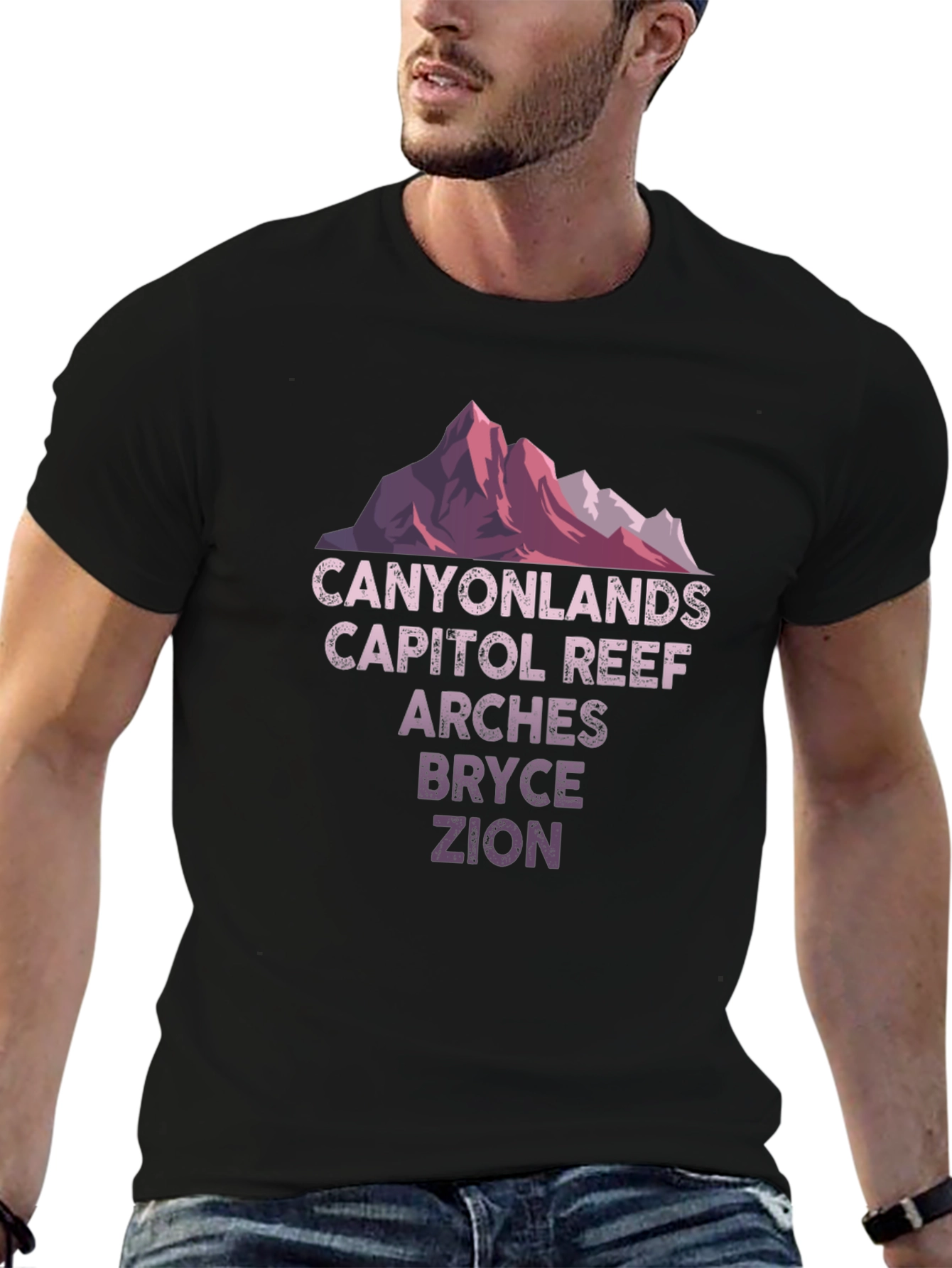 Utah National Parks Graphic Tee