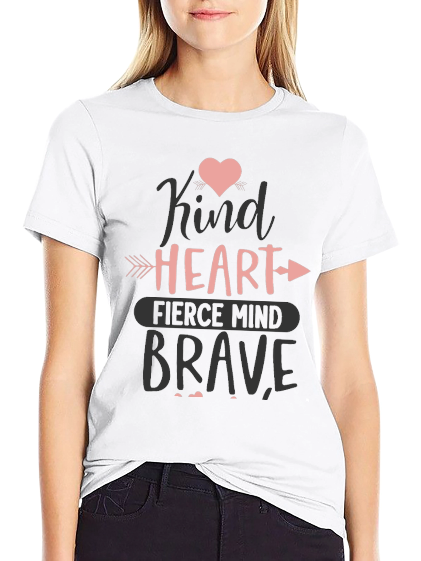 Kind Heart Brave Mind Graphic Tee