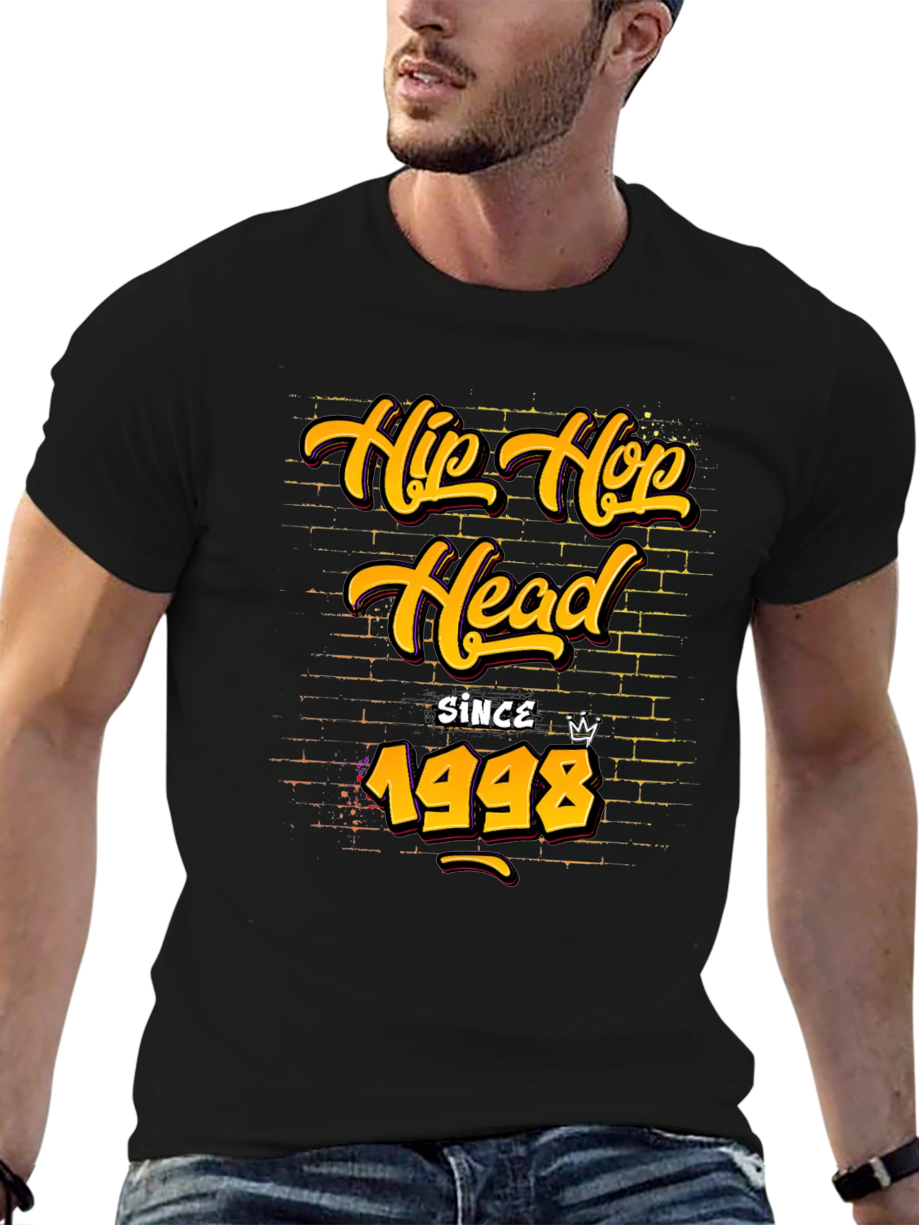 Hip Hop Head Since 1998 Graphic T-Shirt
